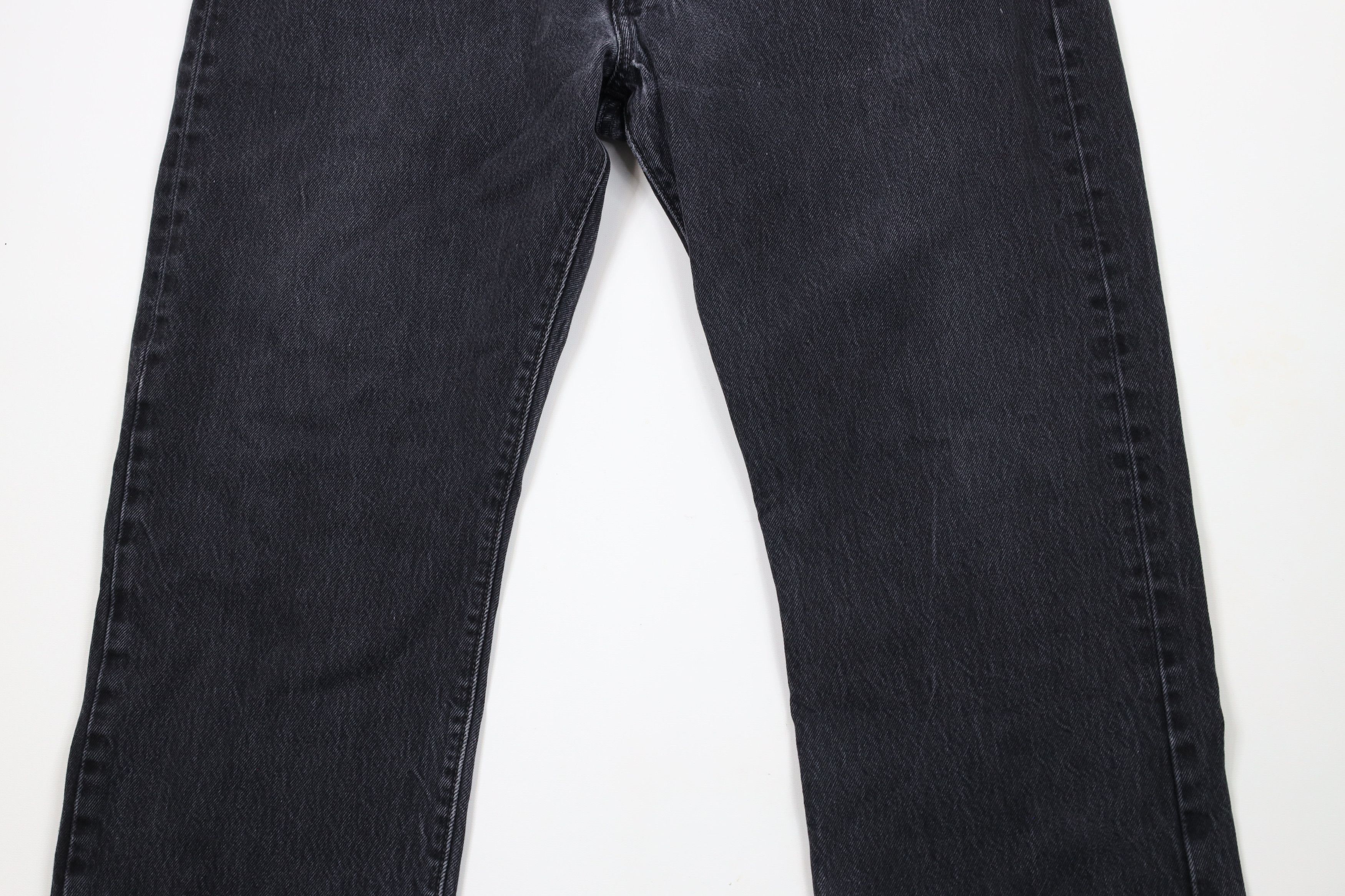 Levi's × Vintage Vintage Y2K Levis 501xx Fly Original Fit Denim Jeans Black Size US 40 / EU 56 - 3 Thumbnail