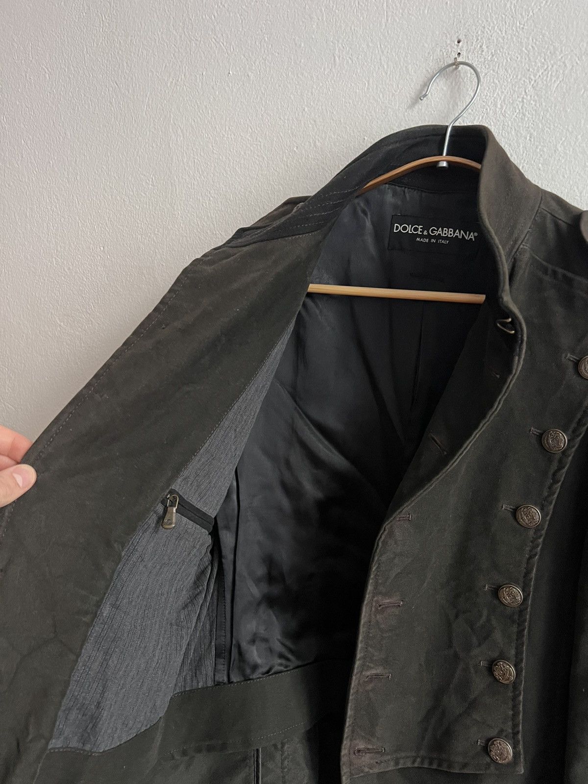 Dolce & Gabbana 2006 Dolce & Gabbana Runway Napoleon Jacket Size US M / EU 48-50 / 2 - 6 Thumbnail