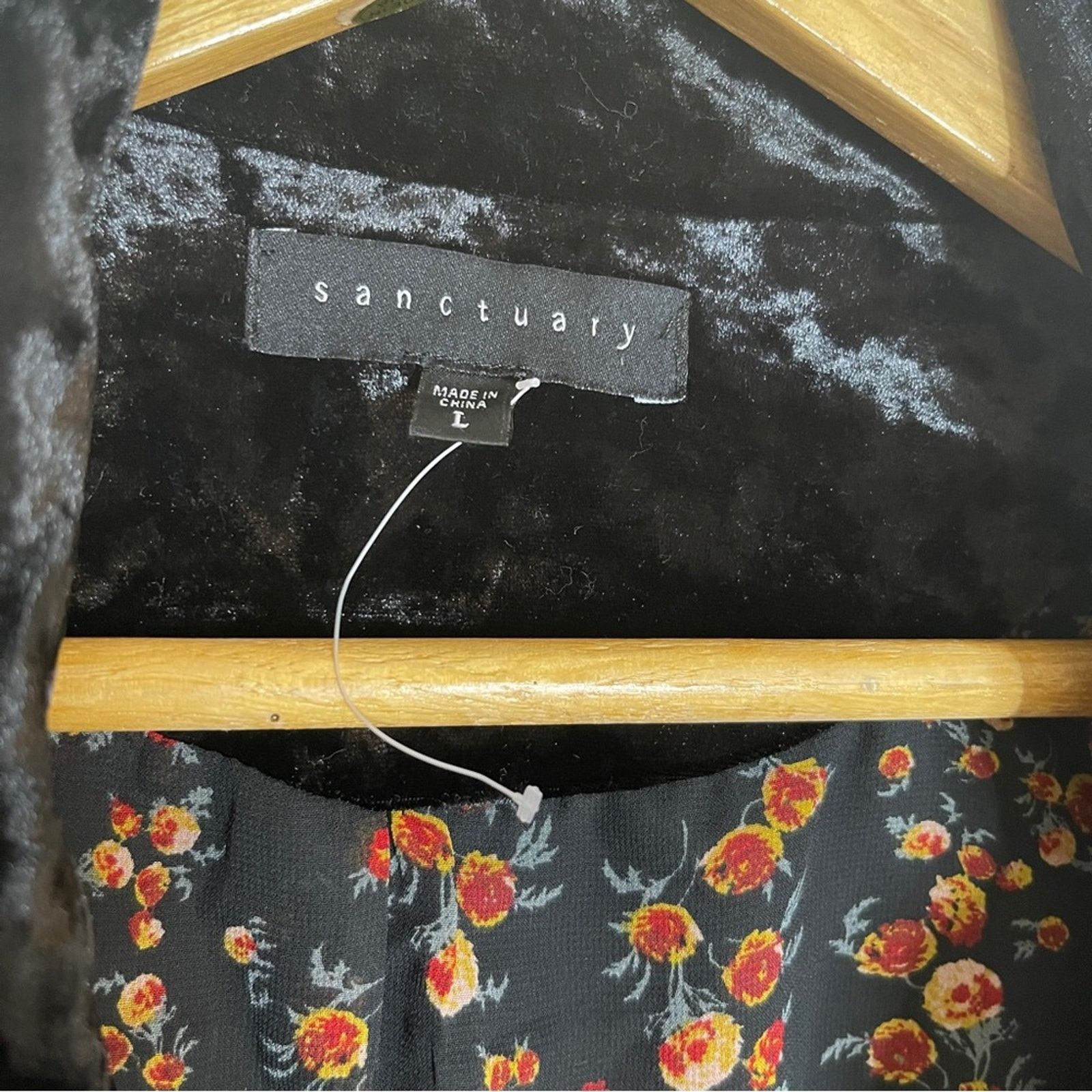 Sanctuary Sanctuary Formal Crushed Velvet Blazer Jacket Black Size L Size L / US 10 / IT 46 - 6 Thumbnail