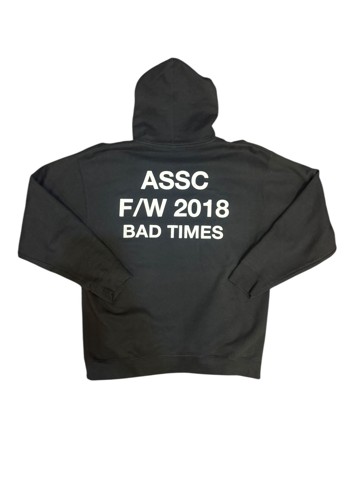 Anti Social Social Club Anti Social Social Club ASSC Bad Times Hoodie Large Like New Size US L / EU 52-54 / 3 - 1 Thumbnail