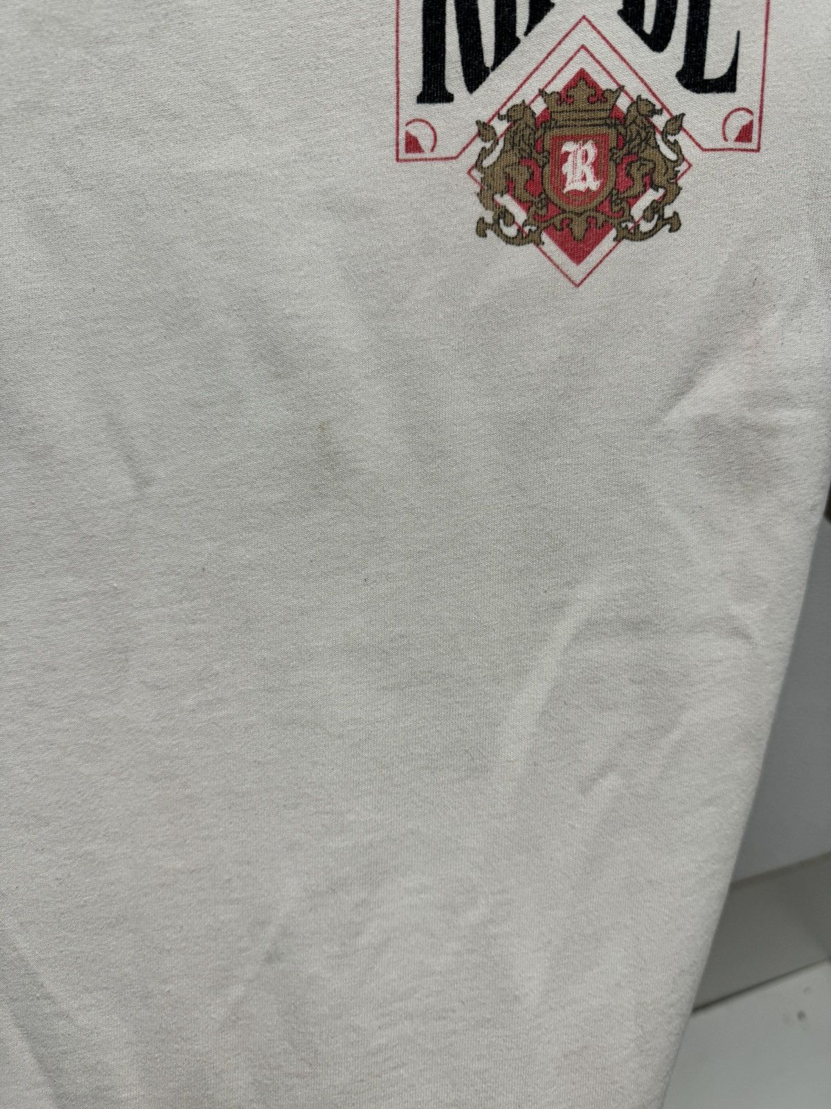 Rhude Rhude big logo t-shirt Xl sz made in usa MADEINUSA Size US XL / EU 56 / 4 - 9 Thumbnail
