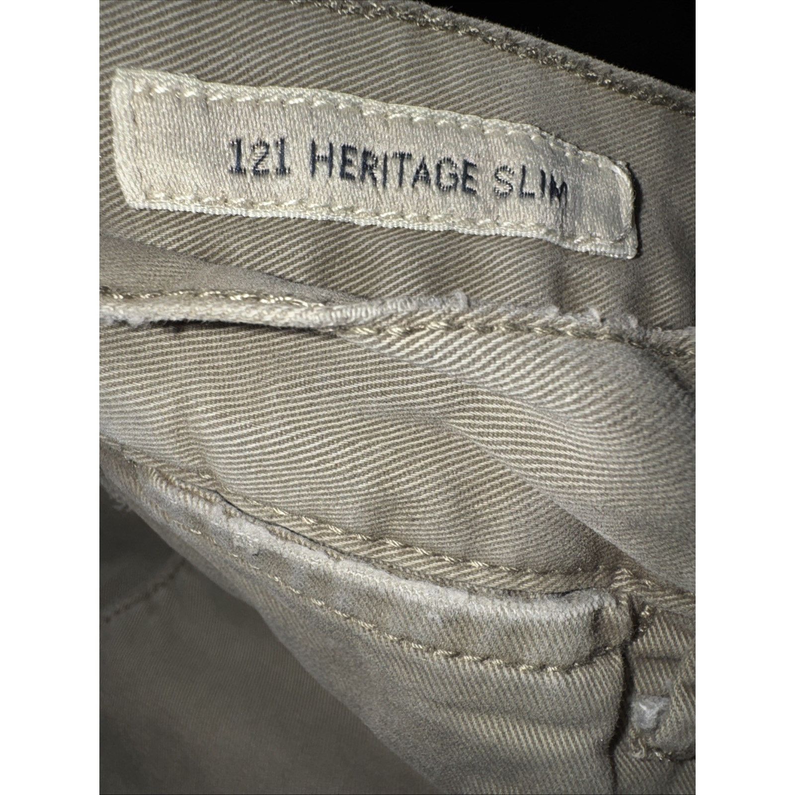 Lucky Brand Lucky Brand 121 Heritage Slim Chino Pants Sage Green 34x32 Size US 34 / EU 50 - 5 Thumbnail