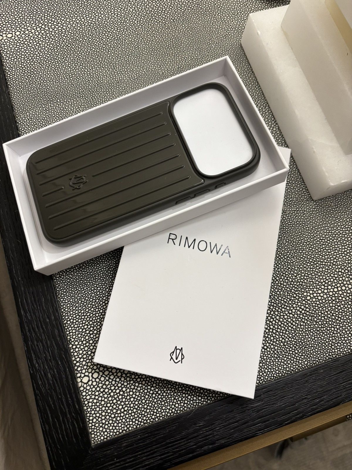 Rimowa Rimowa iPhone 15 Pro Max Polycarbonate Case - Silver | Grailed