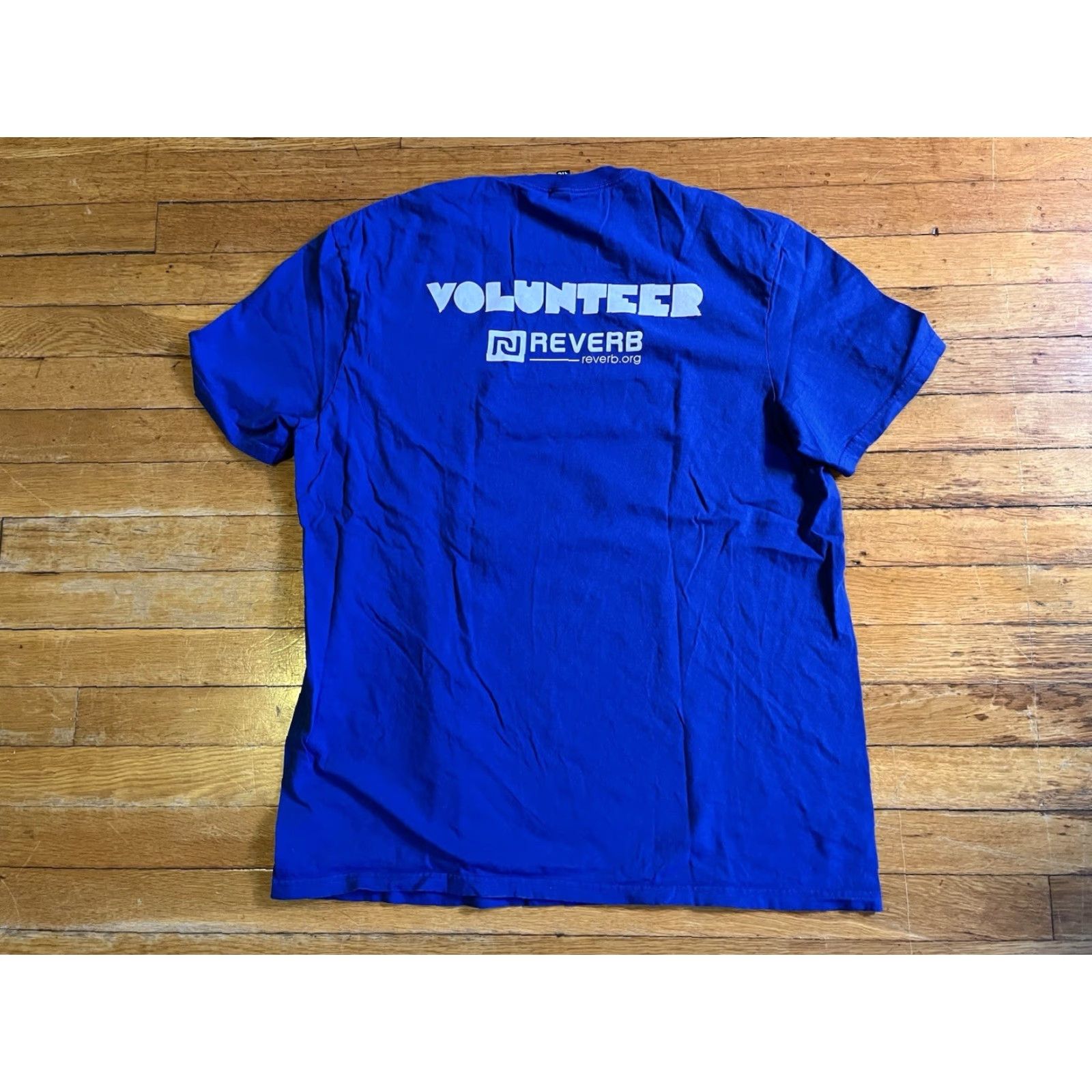 Vintage Dave Matthews Band Summer Tour 2025 Volunteer Shirt XL Blue T-Shirt Men Crew Neck Short Sleeve Graphic Print Logo 90s? Size US XL / EU 56 / 4 - 6 Thumbnail