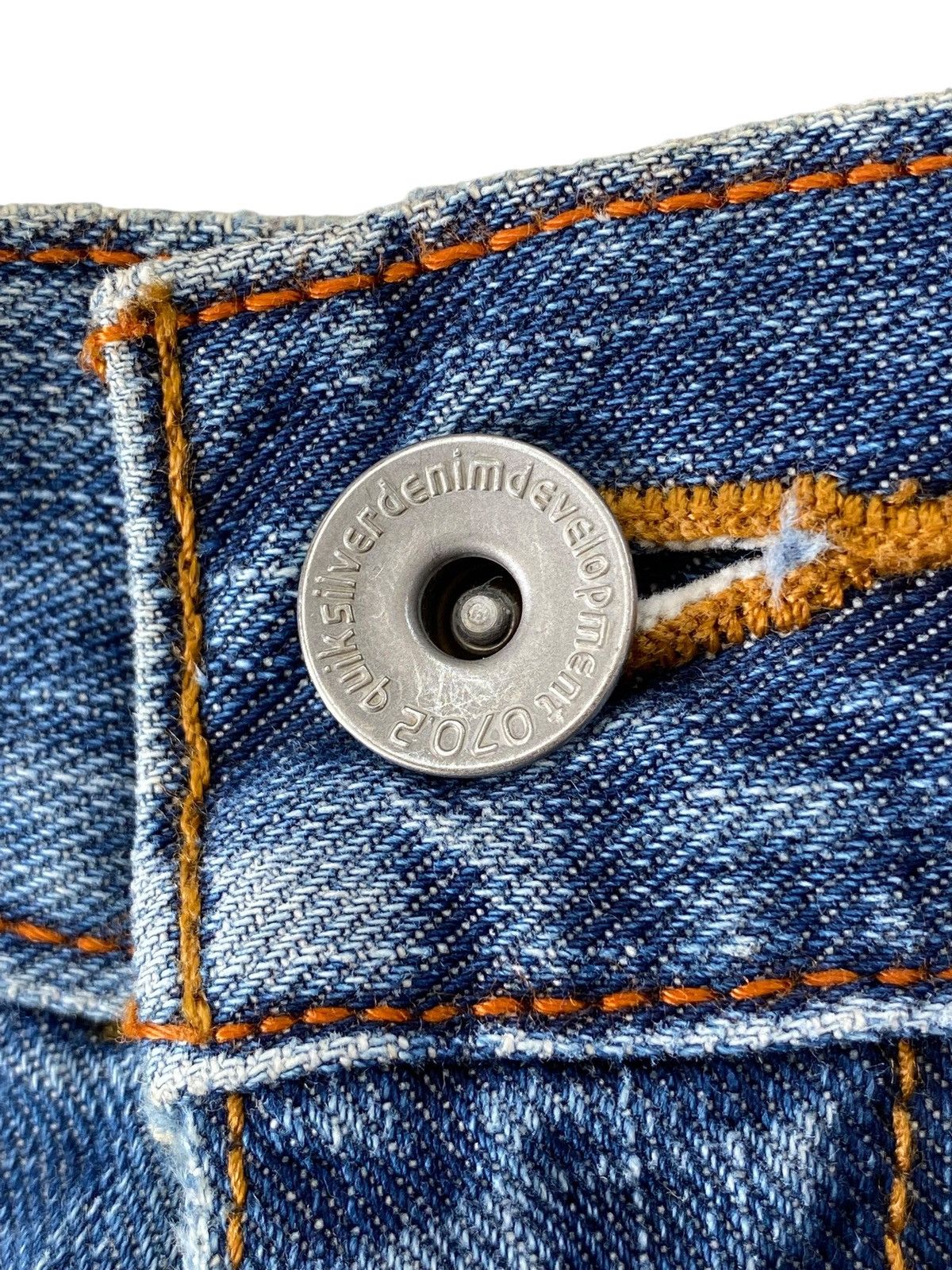 Quiksilver Quick Silver Brand Faded Wash Style Distrees Jeans Size US 32 / EU 48 - 12 Thumbnail