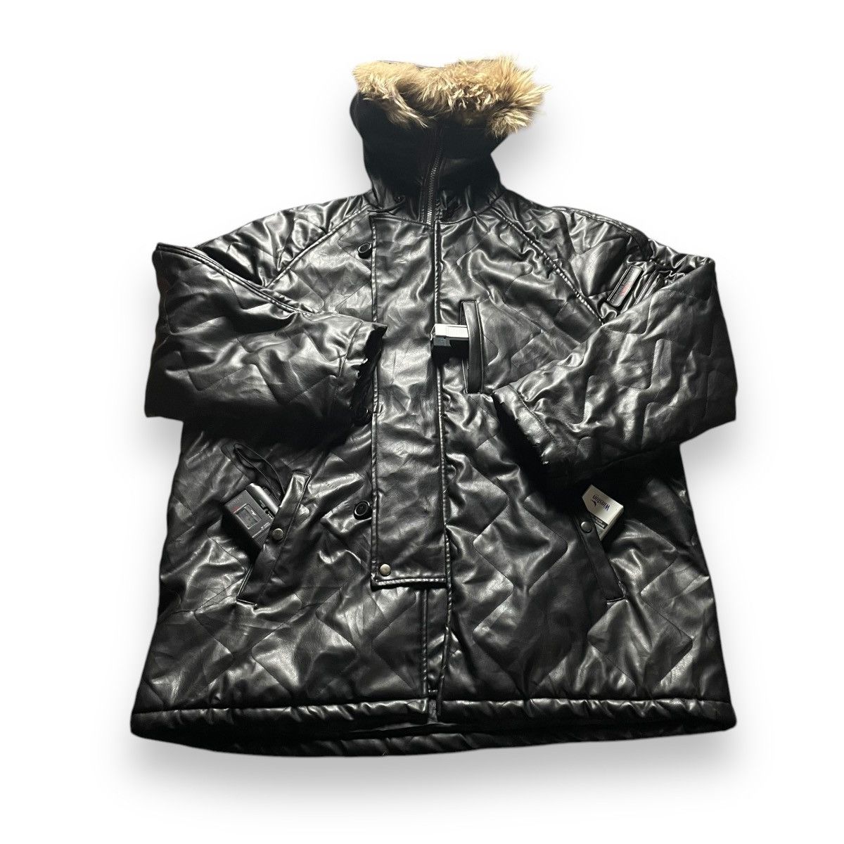If Six Was Nine 🇯🇵 IMPALA SURVIVAL PROJECT ZIPPER FUR HOODIE JACKET Size US XL / EU 56 / 4 - 1 Thumbnail