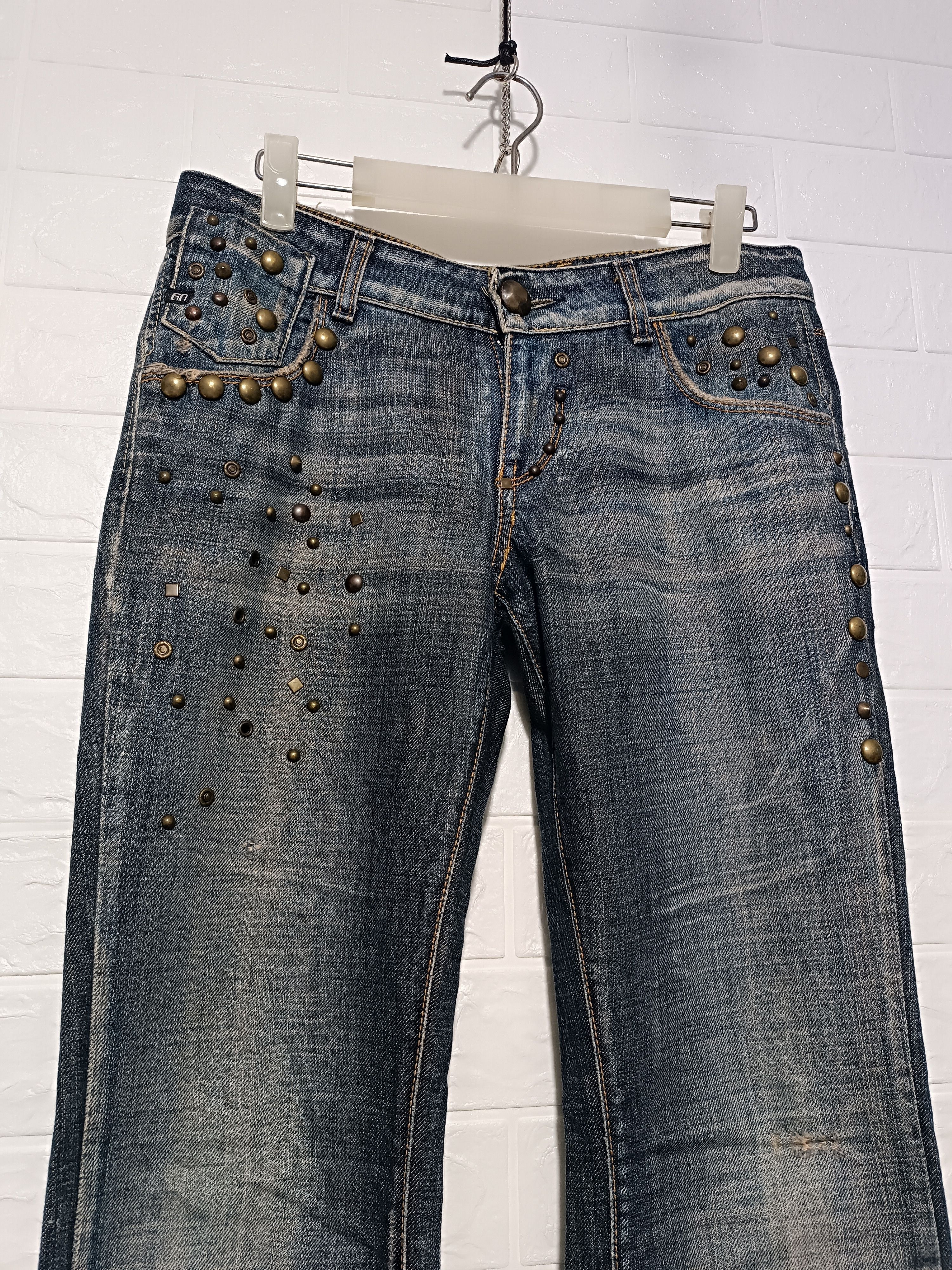 Miss Sixty Miss Sixty Low Rise Embellised Gladstone Size 27" / US 4 / IT 40 - 6 Thumbnail