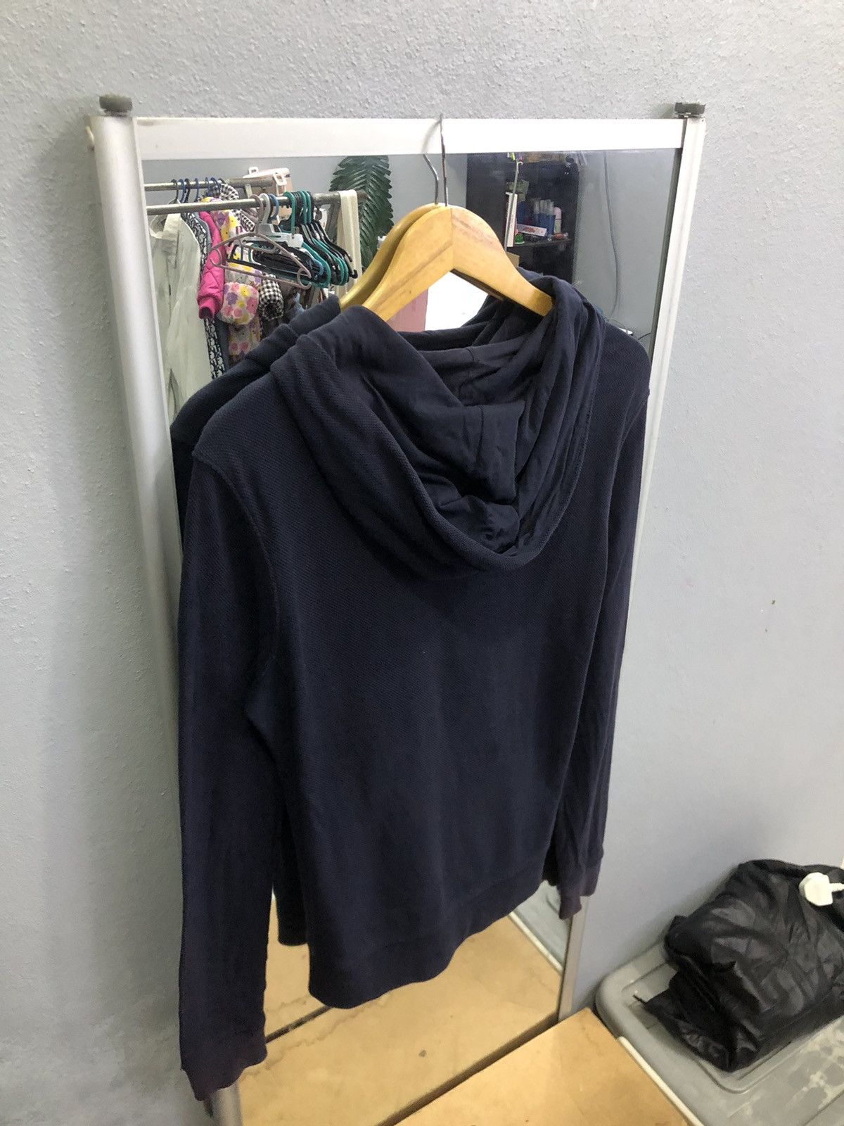 Zara Zara Man Basic Navy Zip Hoodie Basic Collection Size US M / EU 48-50 / 2 - 12 Thumbnail