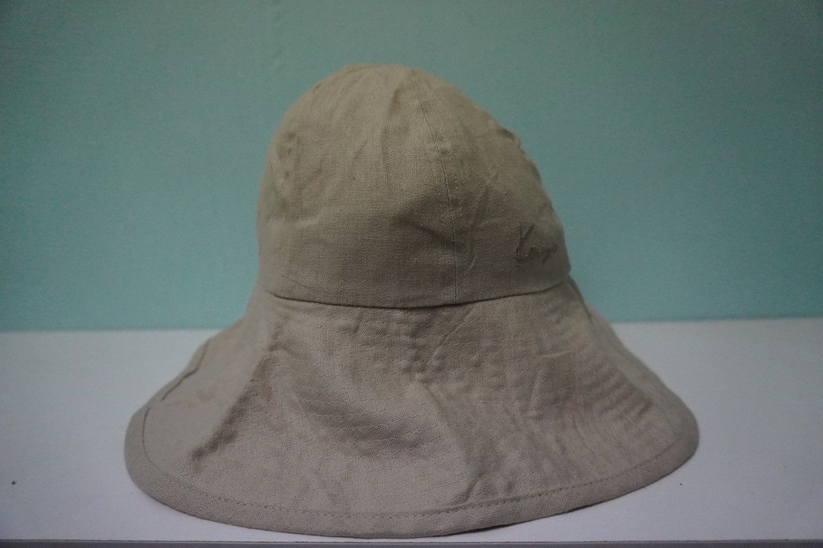 Kenzo × Vintage Vtg kenzo bucket hat summer head gear Size ONE SIZE - 4 Thumbnail