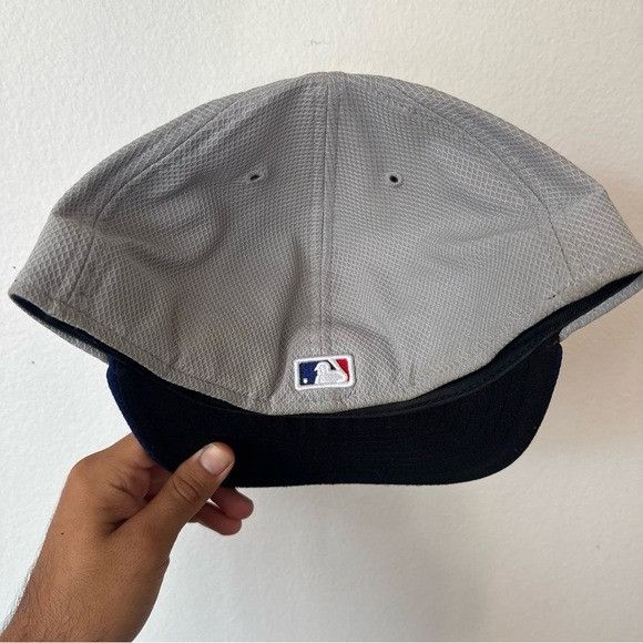 New Era LA DODGERS NEW ERA FITTED SZ 8 MLB FLAT BILL HAT Size ONE SIZE - 4 Thumbnail