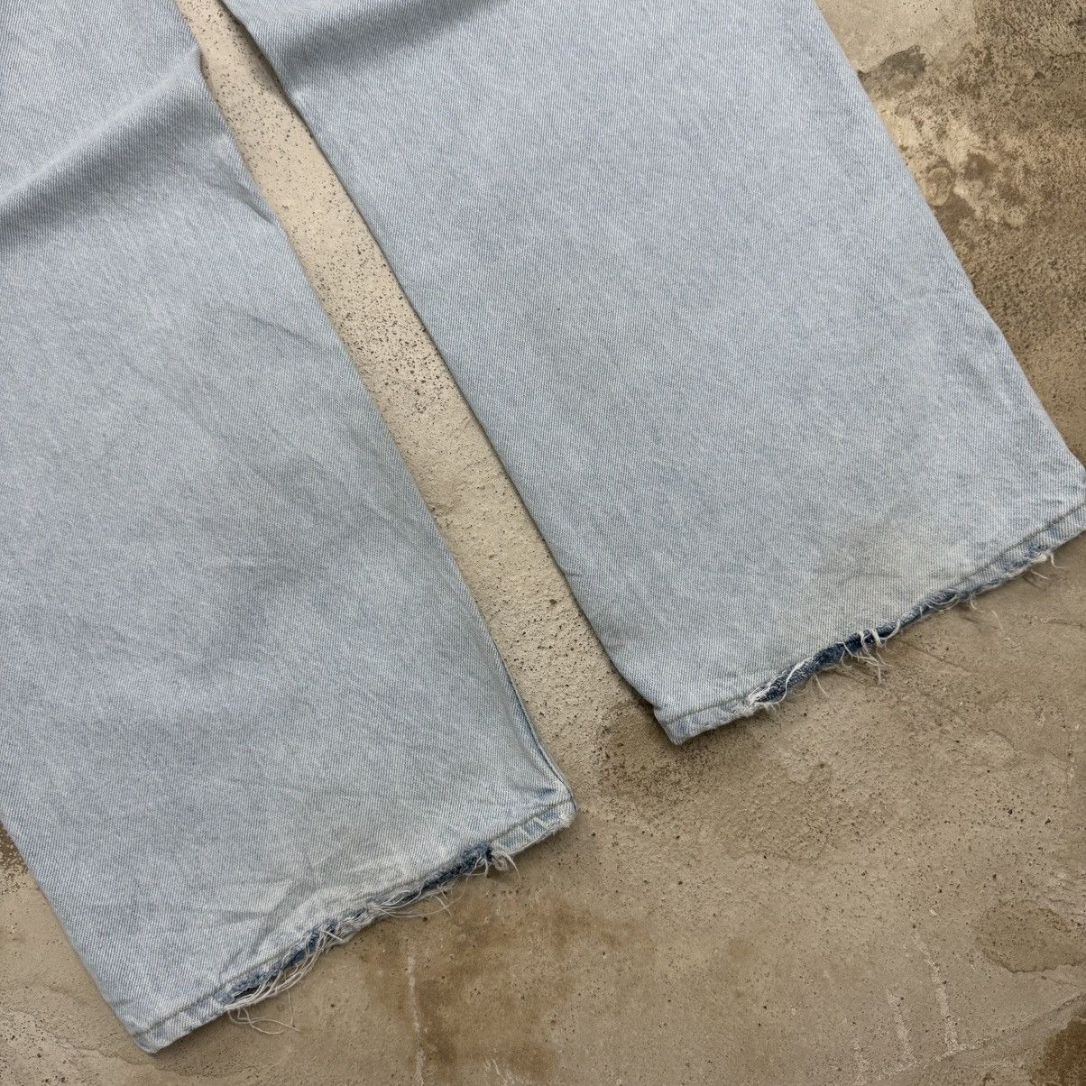 Bdg BDG Wide Leg Lightwash Distressed Denim Pants Size 25" / US 0 / IT 36 - 11 Thumbnail