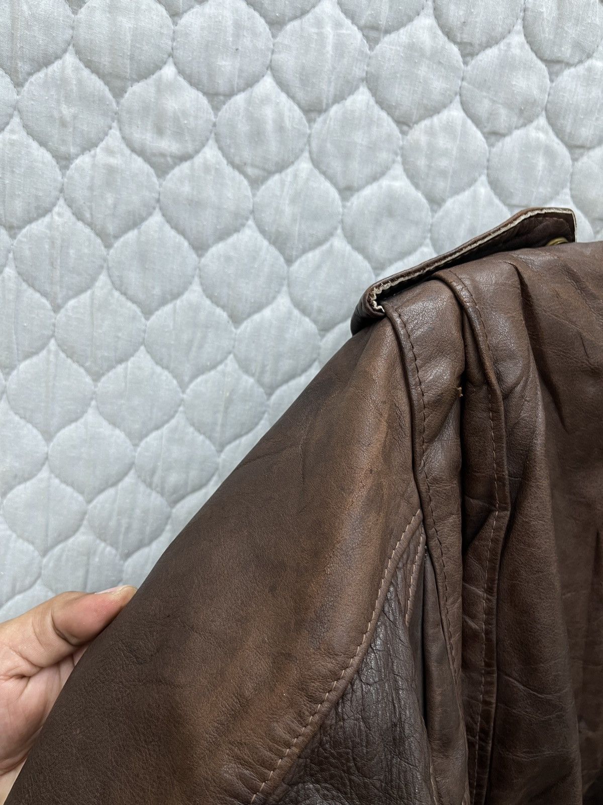 Schott 🔥🔥🔥STEALS VTG SCHOTT A2 LEATHER JACKET Size US S / EU 44-46 / 1 - 19 Thumbnail