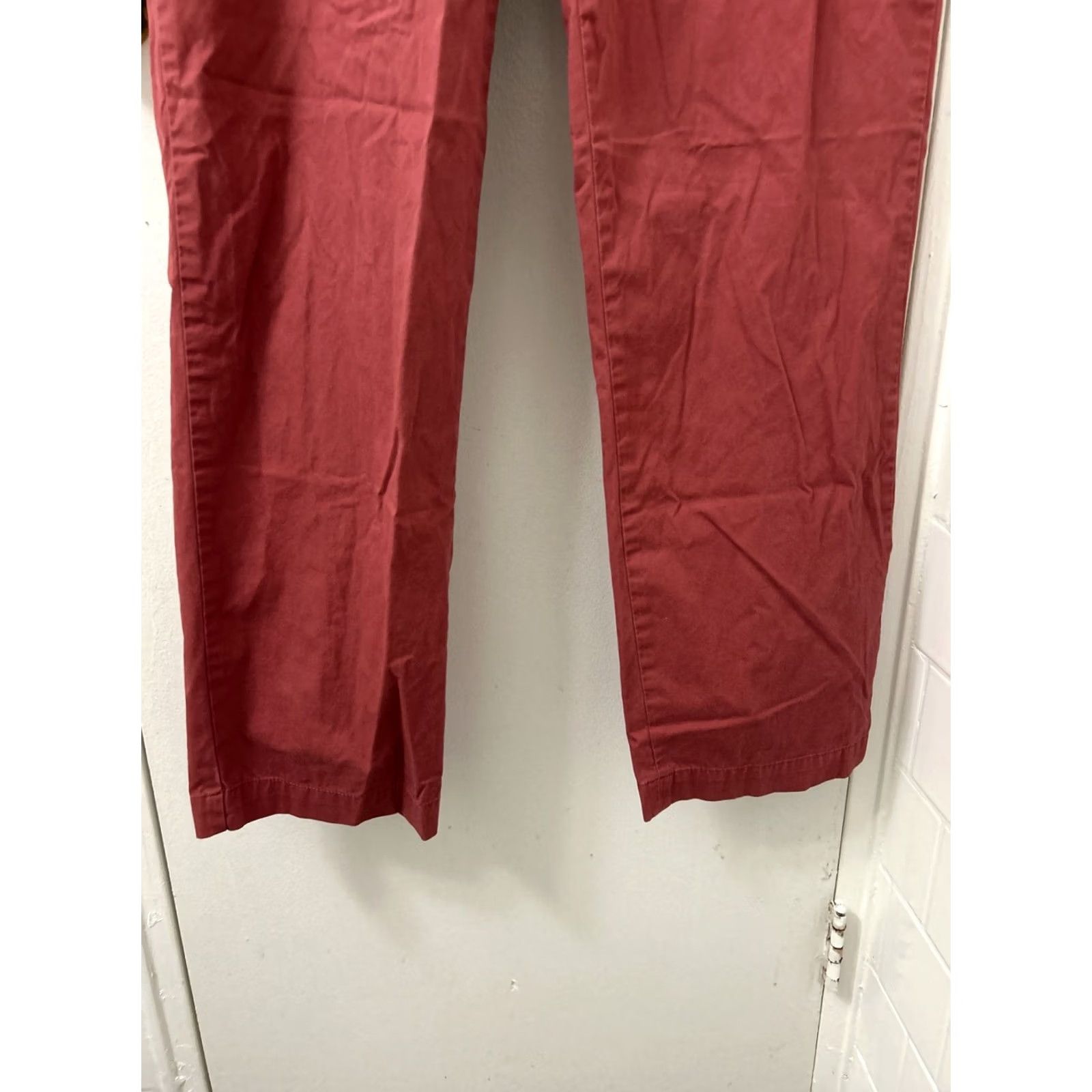 Brooks Brothers Brooks Brothers Pants 346 Mens 34x30 Red Pink Chino Straight Leg Trousers Casual Travel Easy Care Pockets Flat Front Regular Waist 34 Inseam 30 Size US 34 / EU 50 - 3 Thumbnail