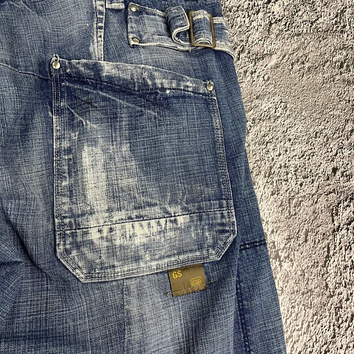 G-Star × Vintage 🔥VINTAGE🔥 G Star Raw Denim patch work Jeans kbwg 100 south Size US 36 / EU 52 - 14 Thumbnail