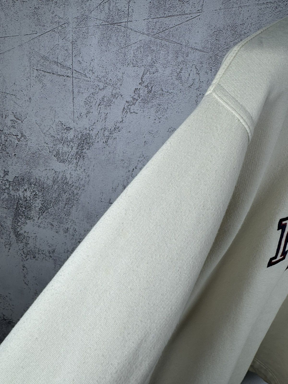 Designer × Vintage Nike vintage spellout sweatshirt Y2K Drill Style size L Size US L / EU 52-54 / 3 - 11 Thumbnail