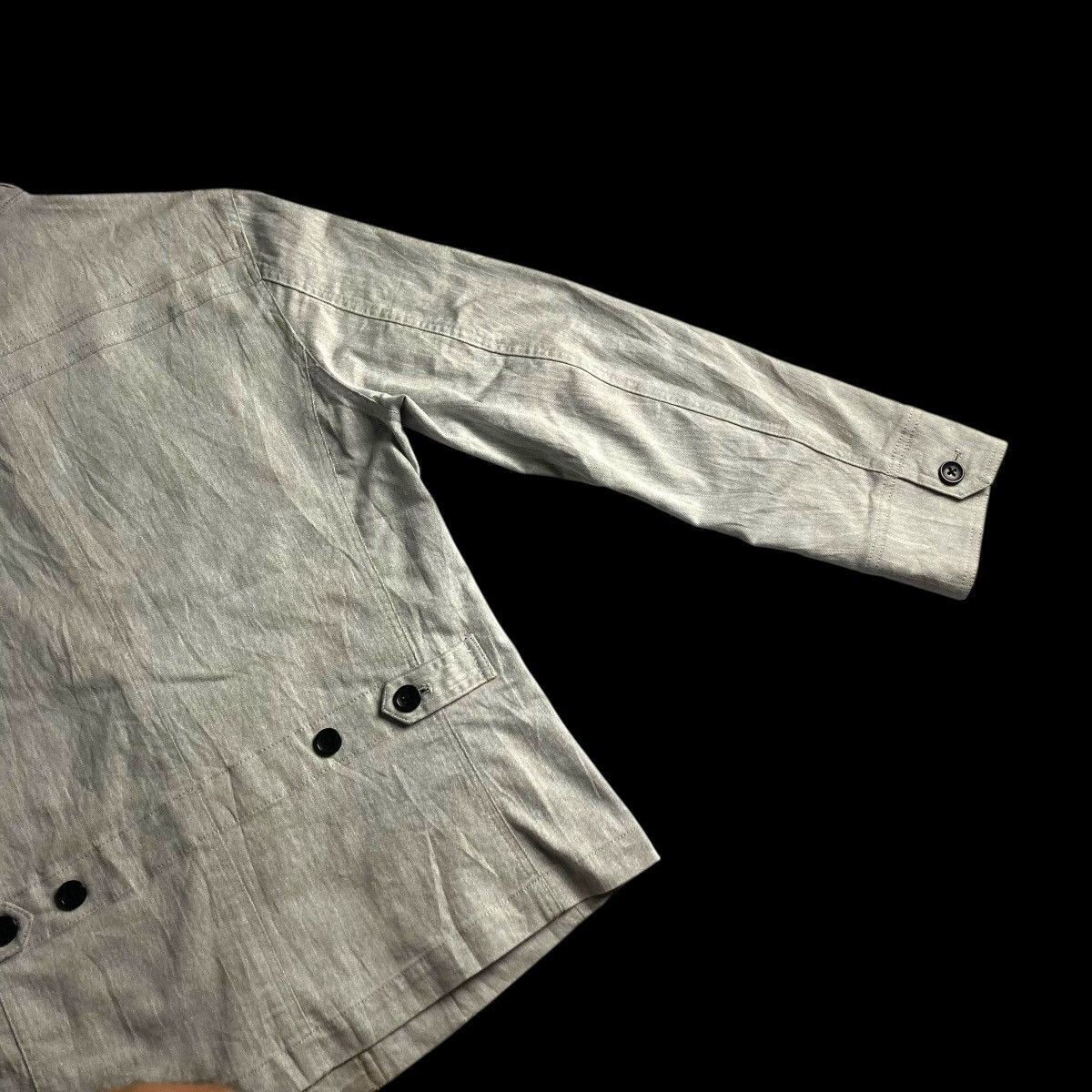 semanticdesign 🇯🇵 SEMANTIC DESIGN BUTTON UP BUCKLE WAIST JACKET Size US M / EU 48-50 / 2 - 9 Thumbnail