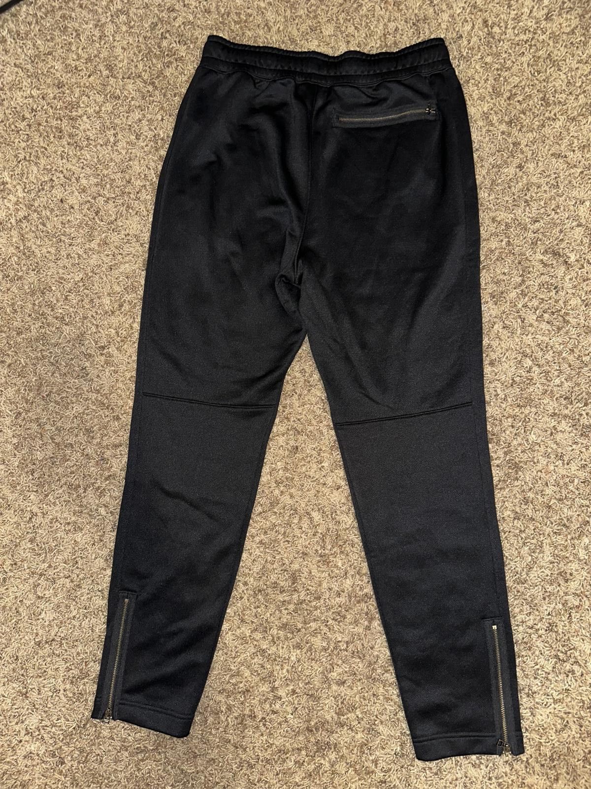 Nike Nike N-72 Athletics Unit French Terry Black Pants Sample Size US 32 / EU 48 - 5 Thumbnail