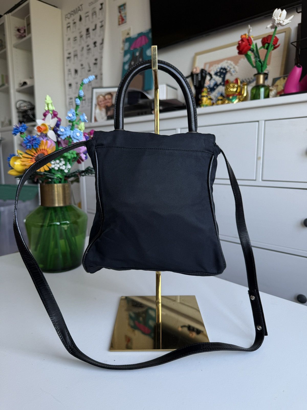 Designer × Jil Sander Jil Sander black crossbody bag designer luxury streetwear y2k Size ONE SIZE - 2 Thumbnail