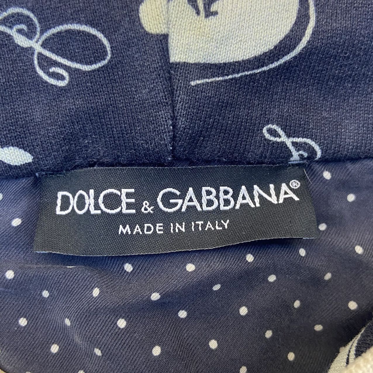 Dolce & Gabbana Dolce Gabbana Musical Instrument Pattern Sweatshirt K26WX Size US S / EU 44-46 / 1 - 6 Thumbnail