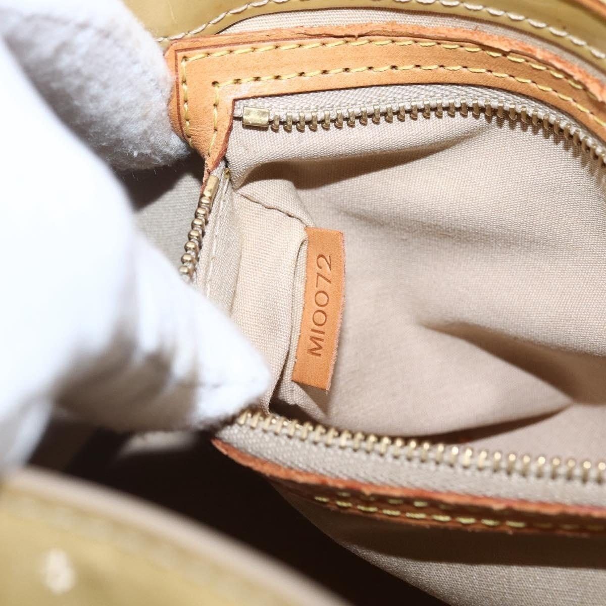 Louis Vuitton Louis Vuitton Monogram Vernis Reade PM Handbag Beige Size ONE SIZE - 11 Thumbnail