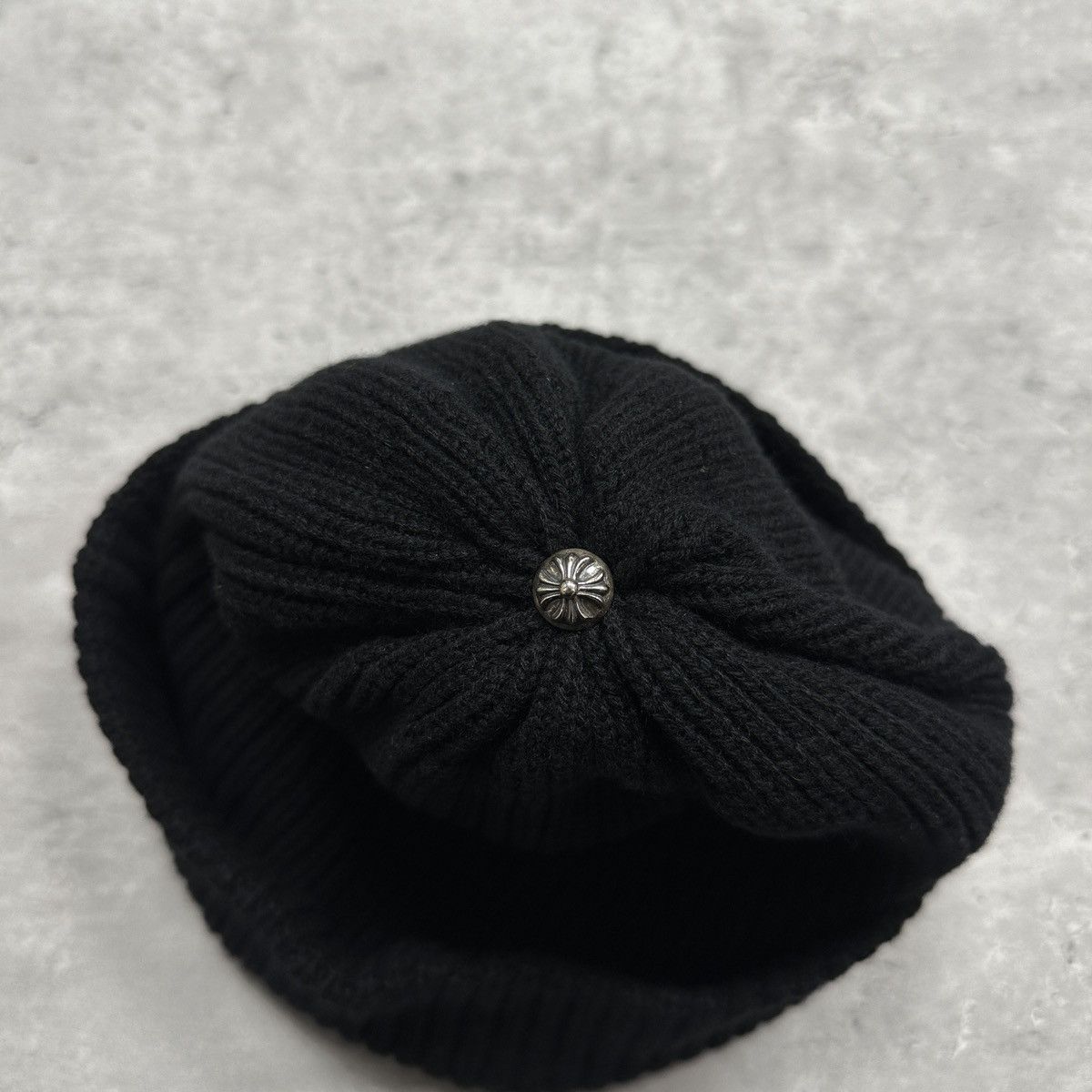 Chrome Hearts Chrome Hearts Sludge Red Star Beanie Black Playboi Carti Size ONE SIZE - 4 Thumbnail