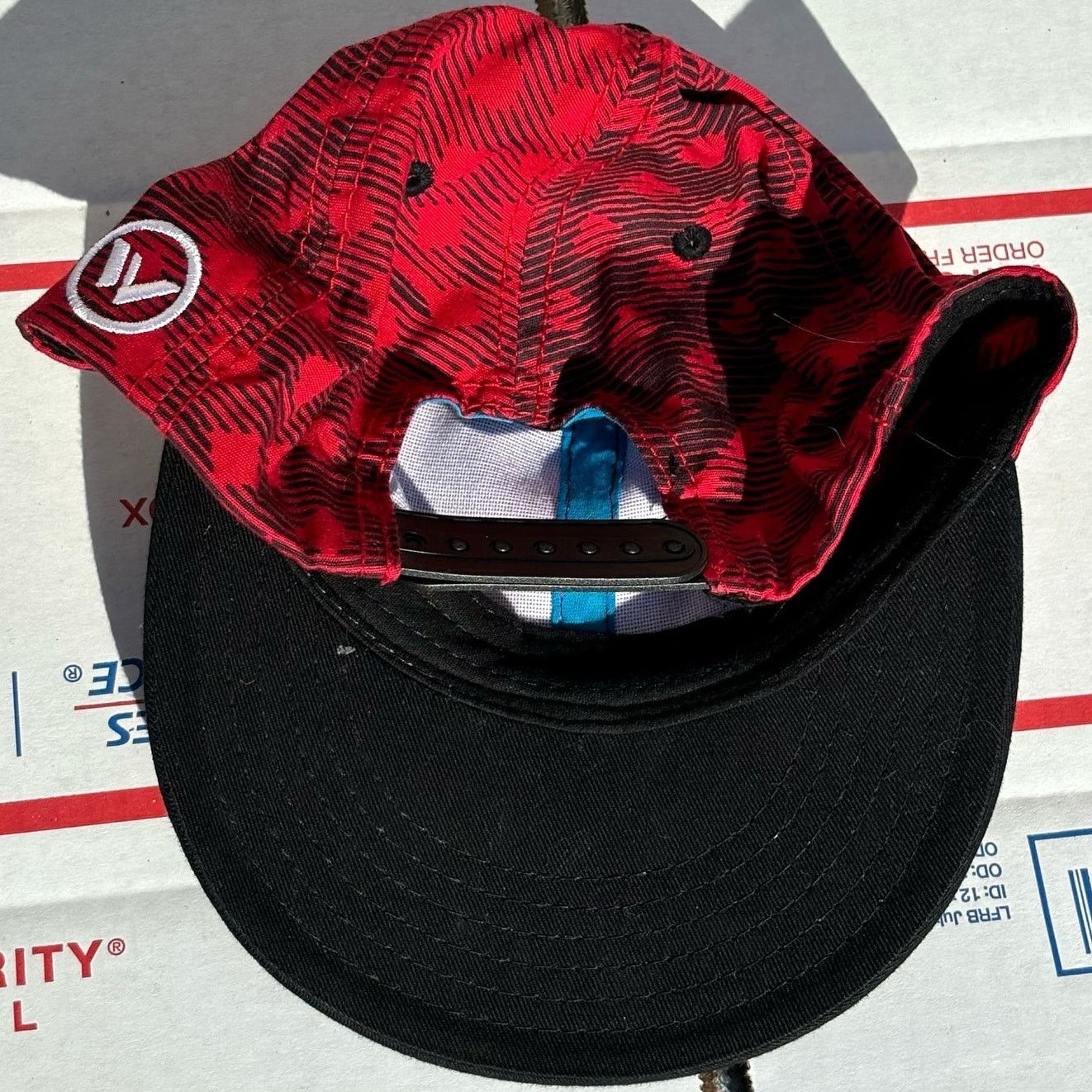 Other Black & Red Paid Men's Hat Size ONE SIZE - 6 Thumbnail