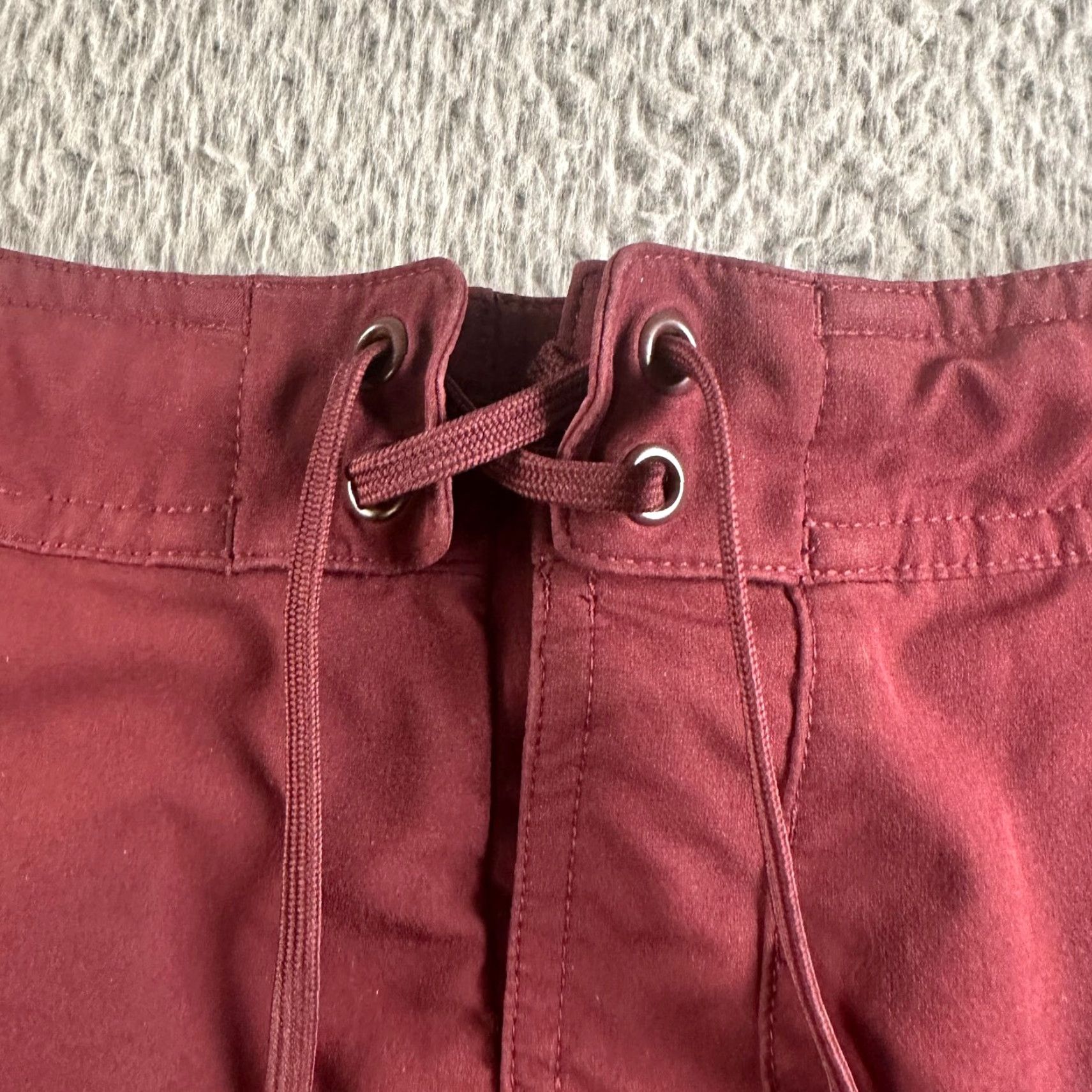 Ten Thousand Ten Thousand Foundation Shorts Mens L Burgundy Drawstring Athletic 7" Size US 33 - 2 Thumbnail