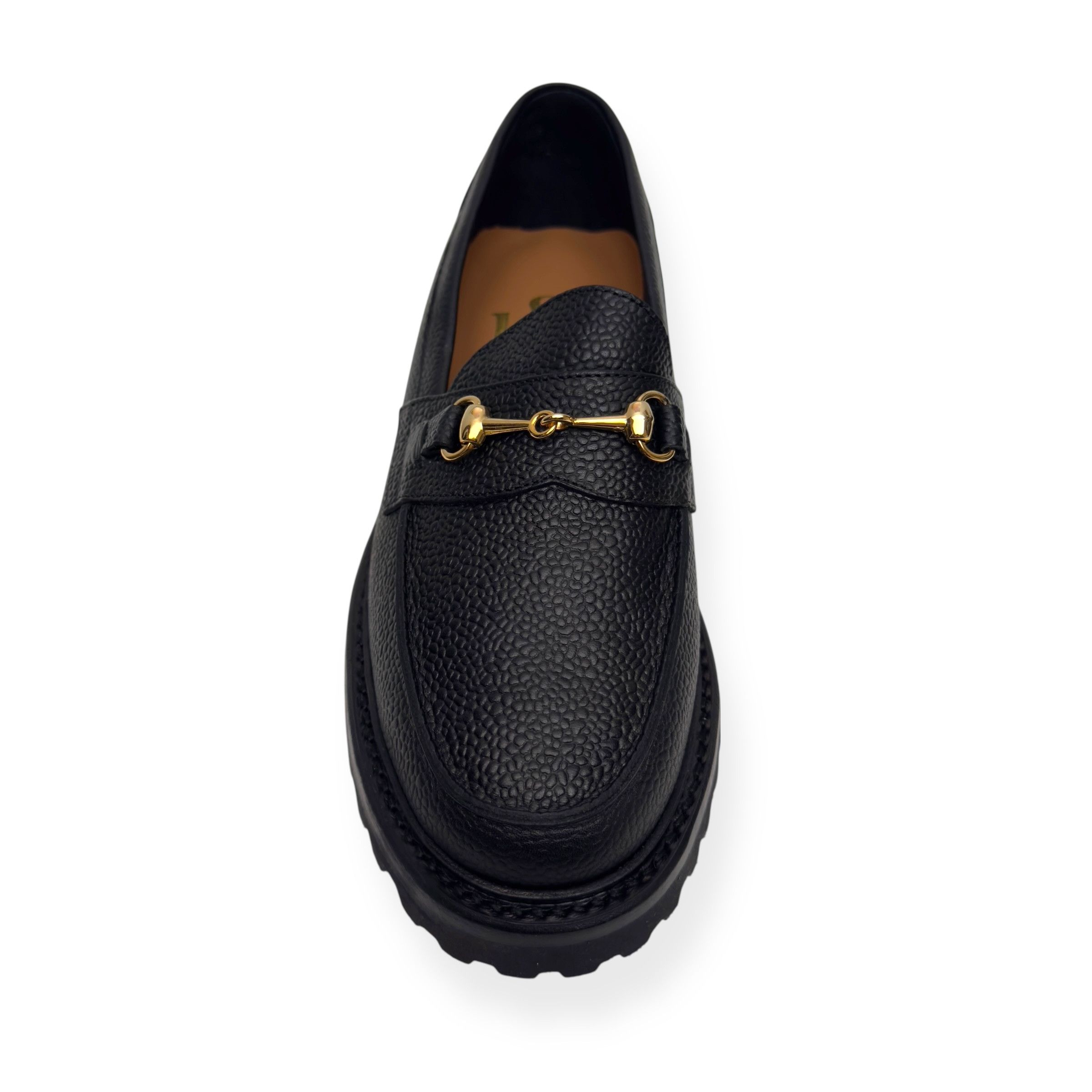 Blackstock & Weber BLACKSTOCK & WEBER THE MASON HORSE BIT LOAFER ONYX US6 / UK5 Size US 6 / EU 39 - 2 Thumbnail
