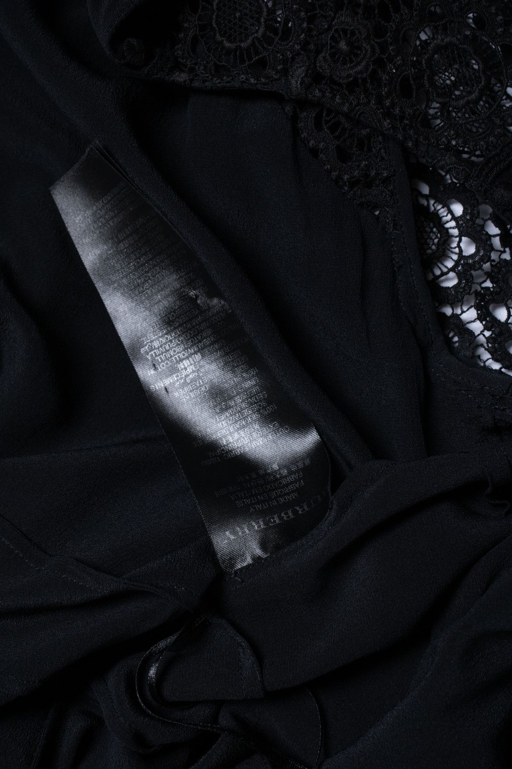 Burberry Burberry, panelled lace dress in black Size M / US 6-8 / IT 42-44 - 7 Thumbnail