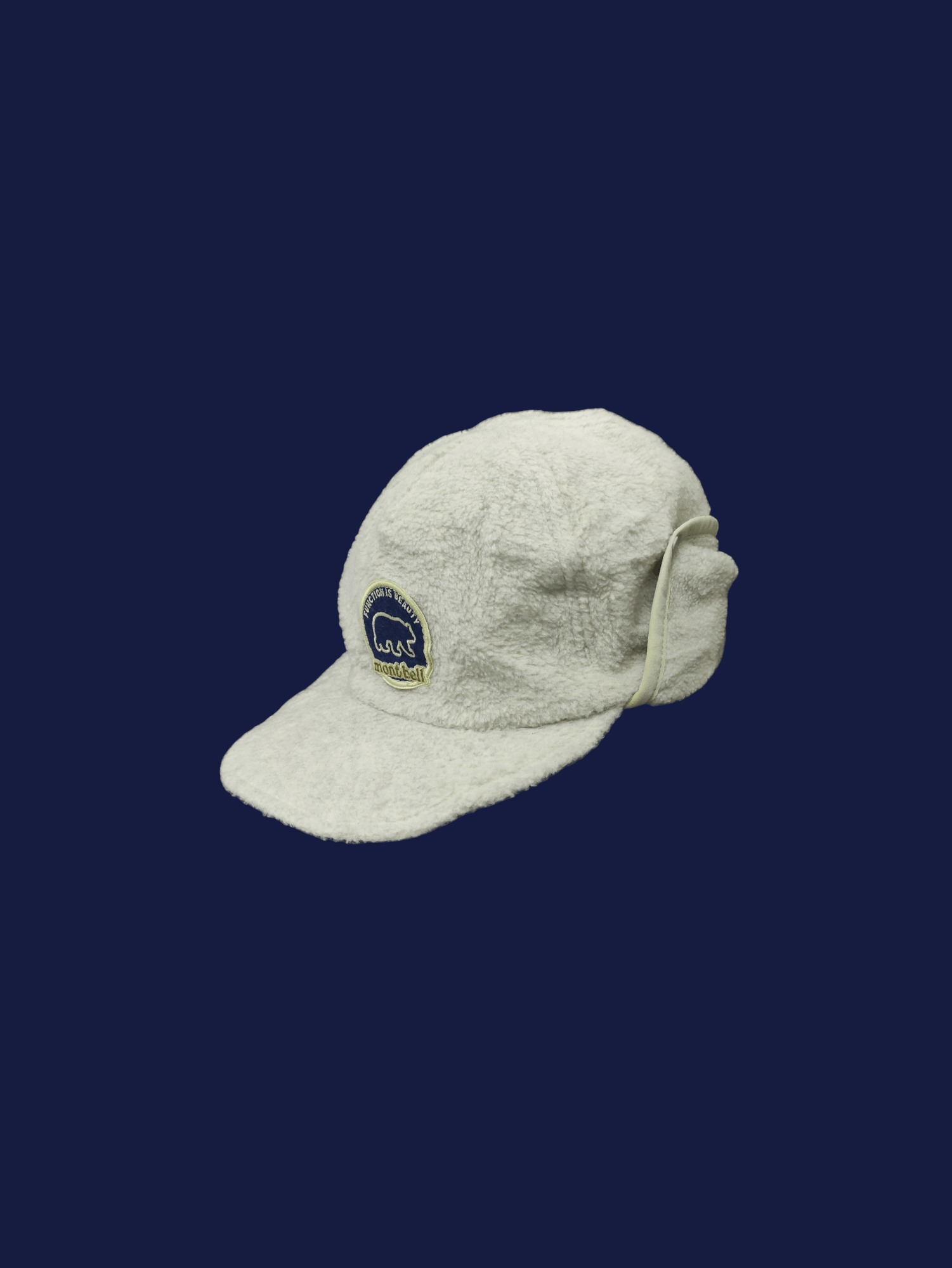 Montbell × Vintage MONTBELL CLIMAPLUS BIG PATCHES EAR WARMER CAP FLEECE Size ONE SIZE - 1 Thumbnail