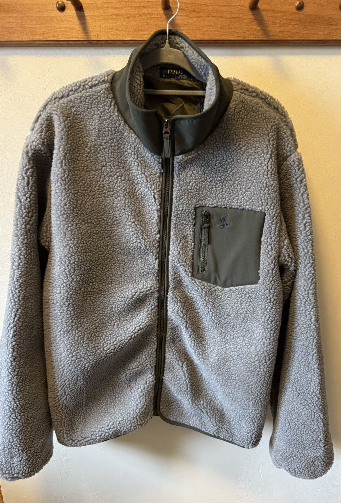 Polo Ralph Lauren Polo Ralph Lauren Full-Zip Sherpa Fleece Jacket Size US M / EU 48-50 / 2 - 1 Thumbnail