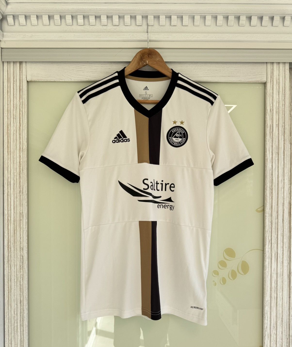 Adidas Aberdeen 2020-2021 Away Soccer Jersey Football Shirt Kit Size US S / EU 44-46 / 1 - 1 Thumbnail