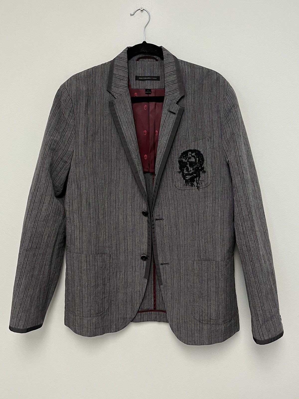 John Varvatos Finley Skull Jacket. Size US M / EU 48-50 / 2 - 7 Thumbnail