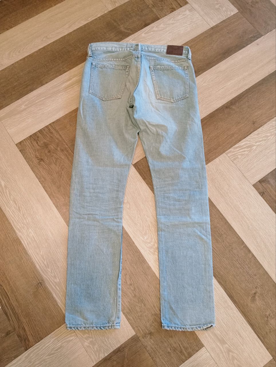 Johnbull JOHN BULL JAPAN SELVEDGE DISTRESSED JEANS - SIZE 30 Size US 30 / EU 46 - 9 Thumbnail