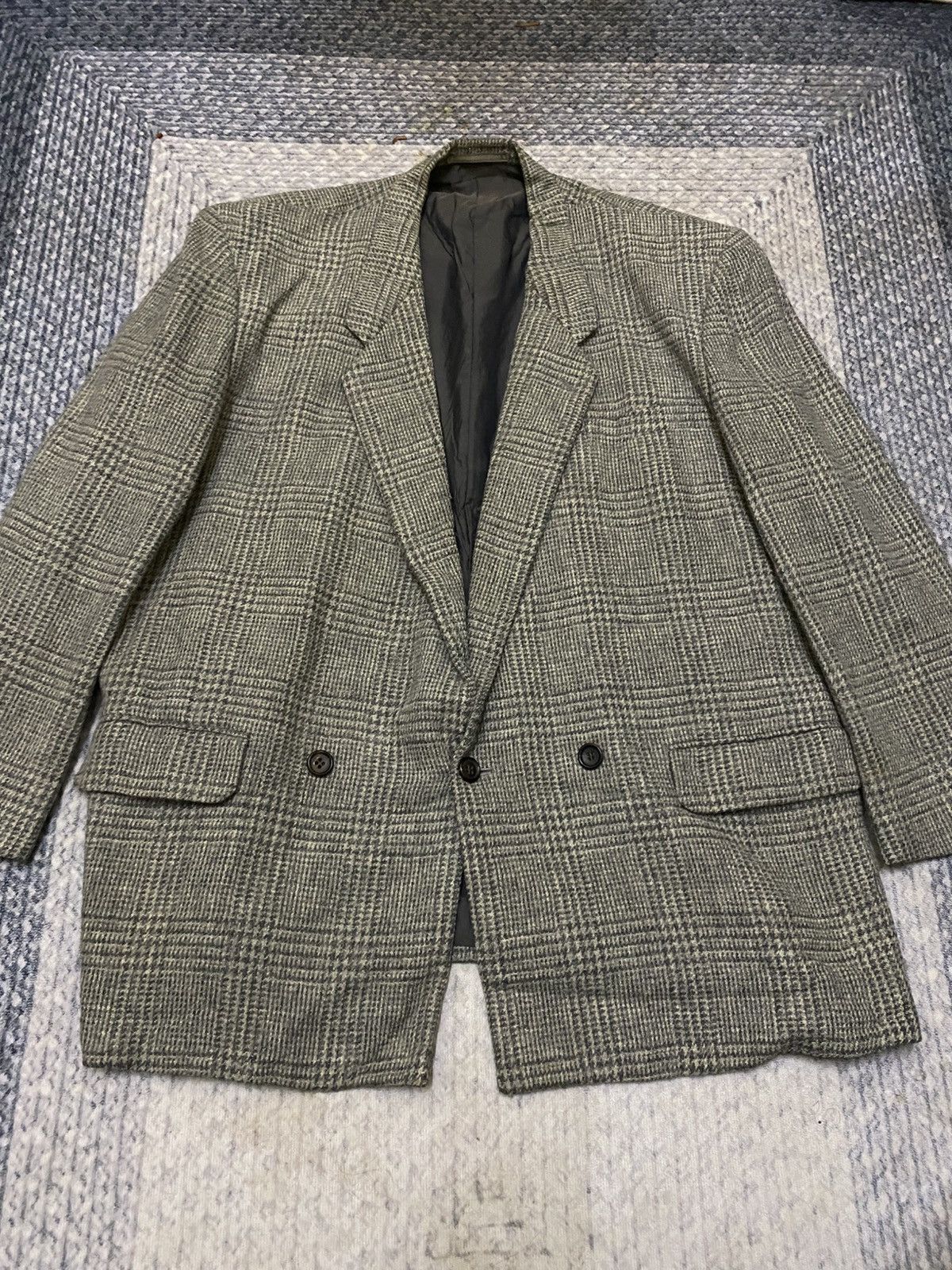 Comme des Garcons Homme LATE 80s, AD 1989 CDG HOMME TWEED TWILL BLAZER Size US M / EU 48-50 / 2 - 1 Thumbnail