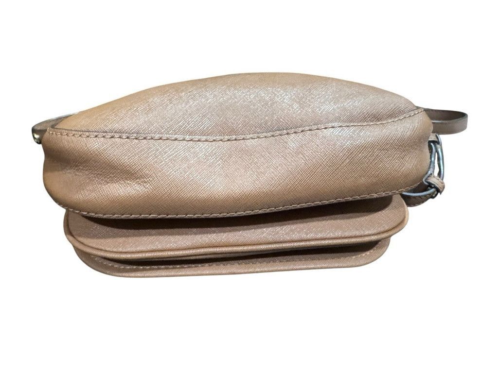 Tory Burch Tory Burch Emerson Saffiano Leather Crossbody Tan Size ONE SIZE - 10 Thumbnail