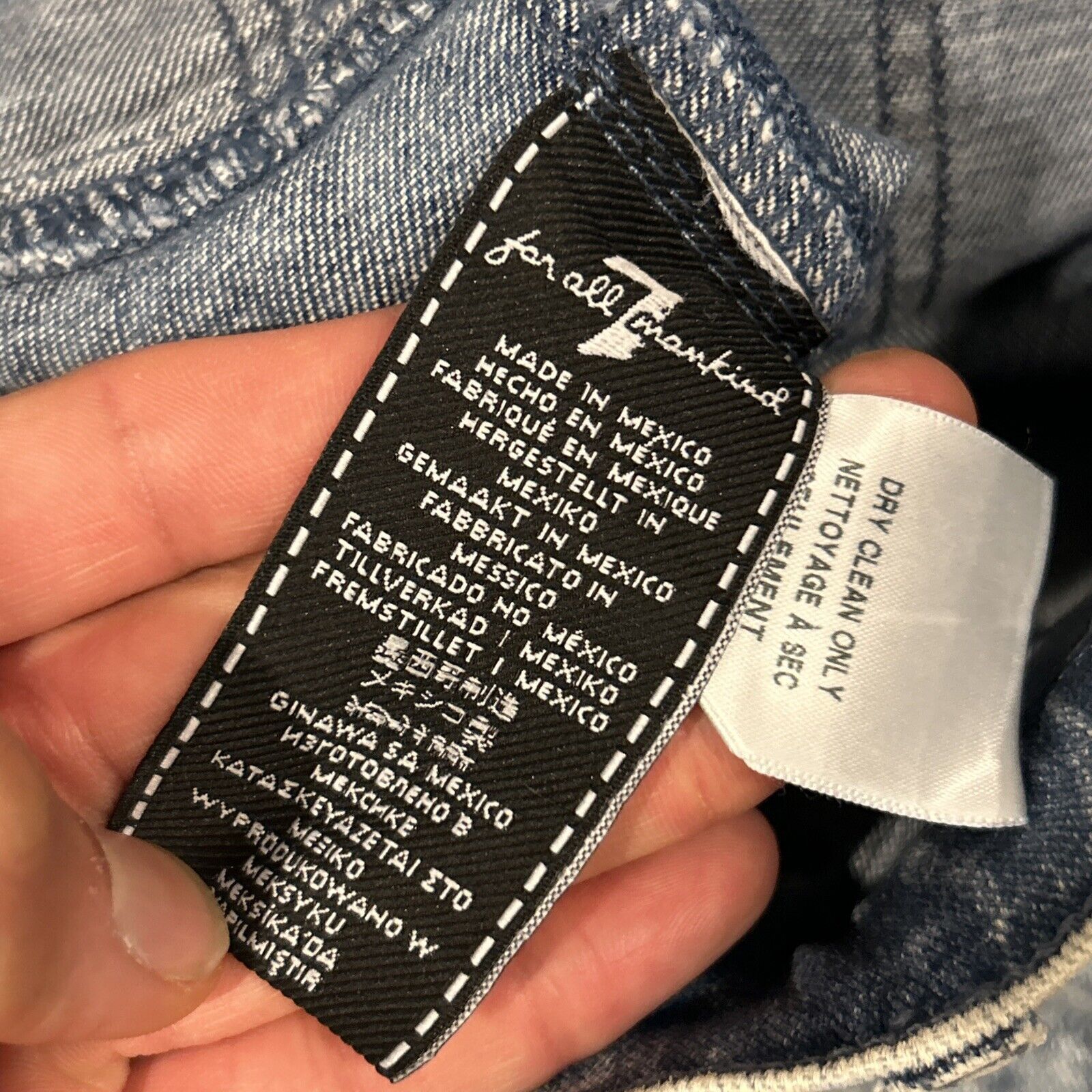 7 For All Mankind 7 For All ManKind Jeans Womens 27x27 Austyn Slim Ankle Snake Size 27" / US 4 / IT 40 - 14 Thumbnail