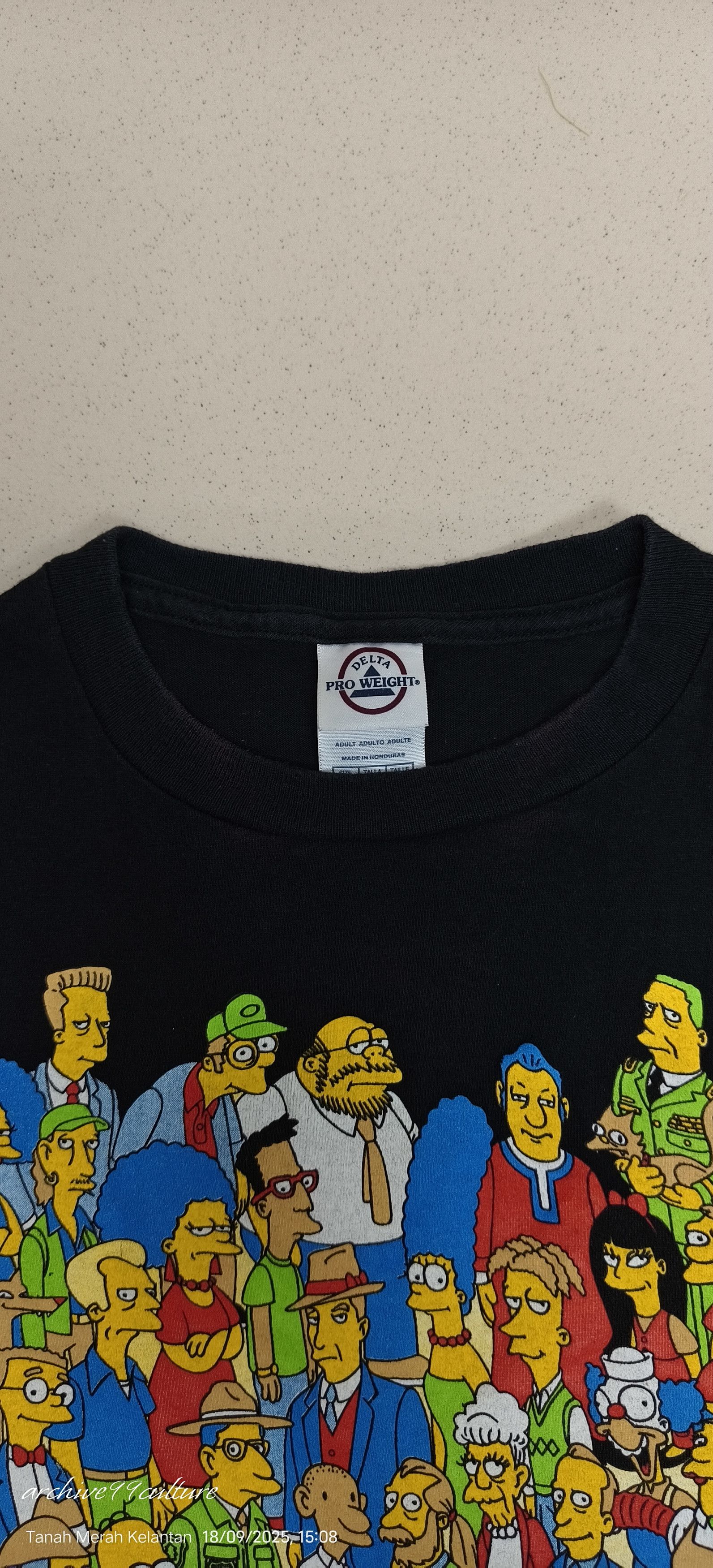 The Simpsons Vintage 2007 Matt Groening The Simpsons AOP TEE Size US S / EU 44-46 / 1 - 11 Thumbnail