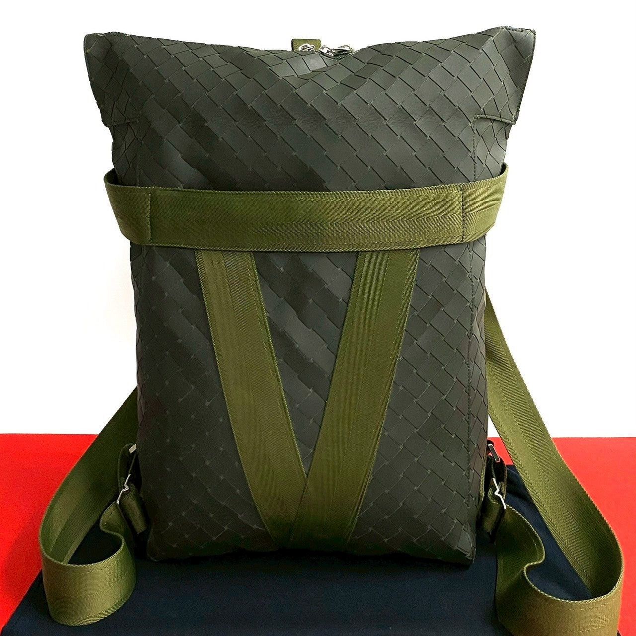 Bottega Veneta Bottega Veneta Backpack Green Synthetic Size ONE SIZE - 1 Thumbnail
