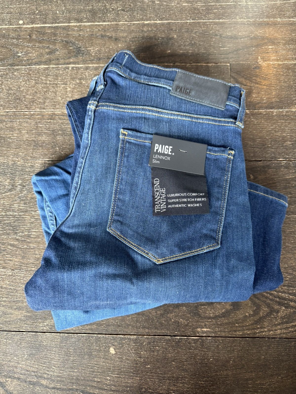 Paige Paige Lennox Slim Fit Jeans in LAIRD Size US 30 / EU 46 - 1 Thumbnail