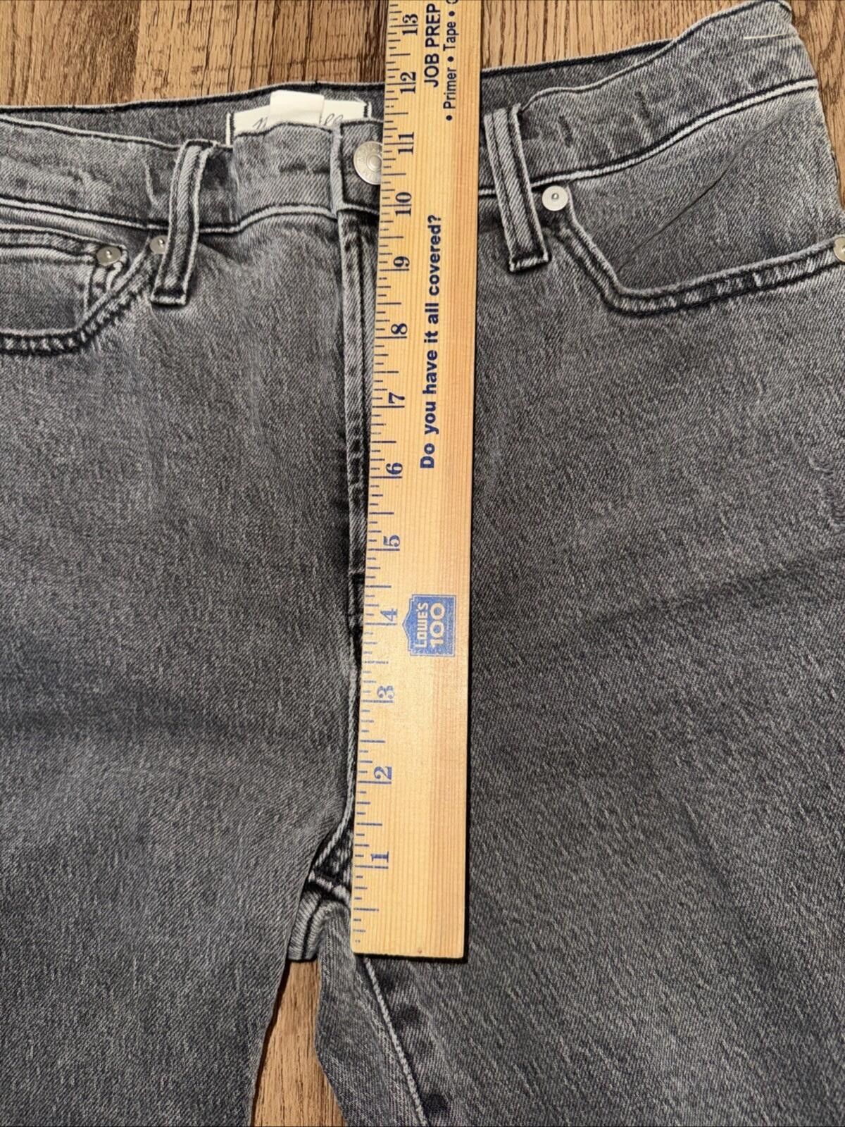 Madewell Madewell The Perfect Vintage Jeans Gray Distressed Raw Hem Size 26" / US 2 / IT 38 - 8 Thumbnail