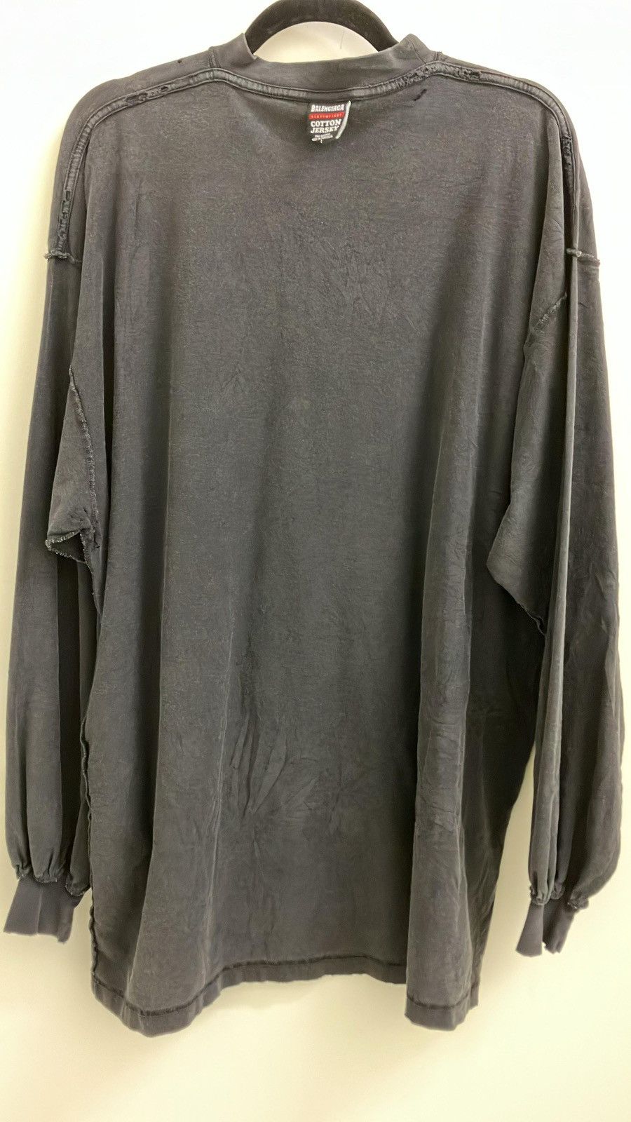 Balenciaga Inside out Distressed T-Shirt and longsleeve Size US L / EU 52-54 / 3 - 2 Thumbnail