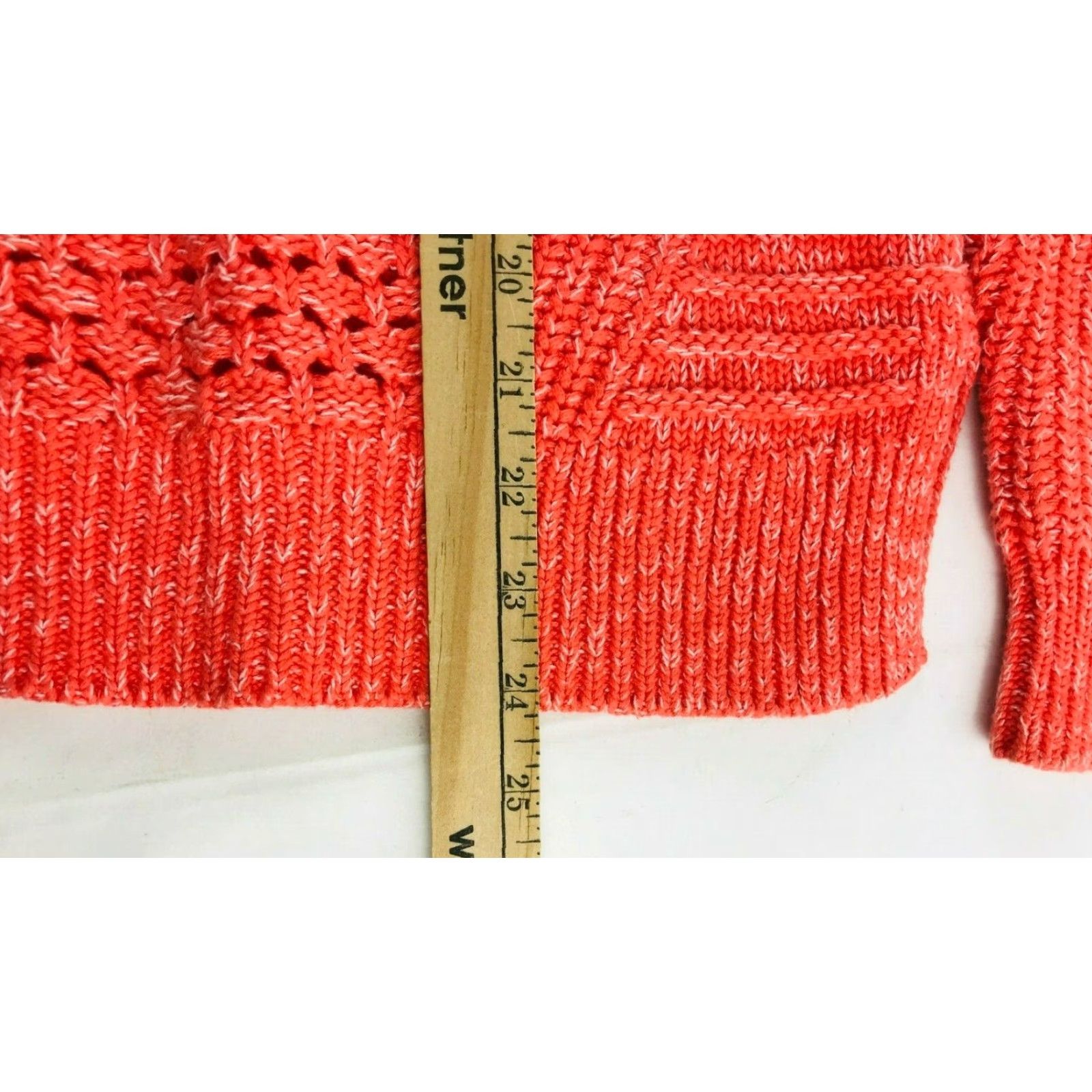 Gap Gap Sweater Women’s XS Pink Long Sleeve Crew Neck Pullover Cable Knitted Pullover Knit 100% Cotton Size XS / US 0-2 / IT 36-38 - 4 Thumbnail