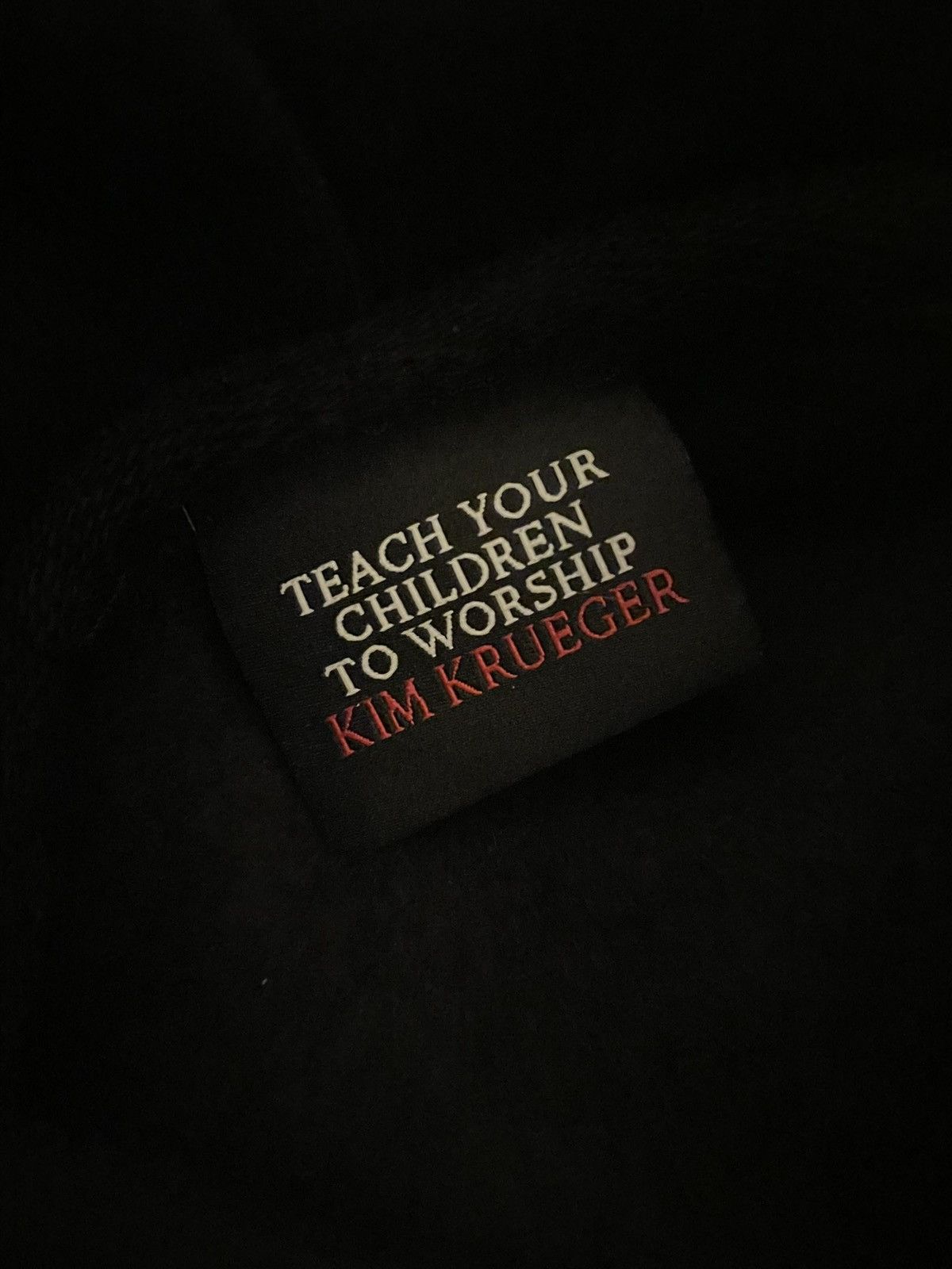 Kim Krueger Kim Krueger Trapout Black on Black Hoodie Size US L / EU 52-54 / 3 - 2 Thumbnail