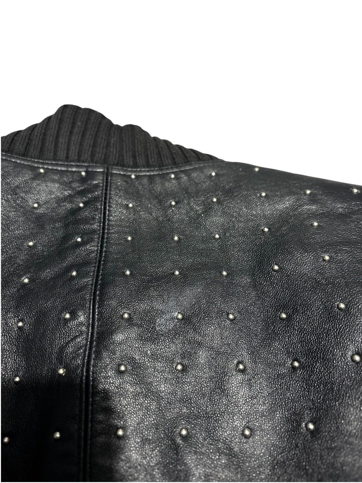 Pelle Pelle Pelle Pelle cropped Studded Leather Jacket Emo Grunge opium Size US XS / EU 42 / 0 - 10 Thumbnail