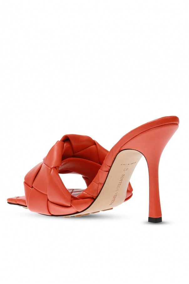 Bottega Veneta o1bcso1str0924 Lido Sandals in Orange Size US 5.5 / IT 35.5 - 5 Thumbnail
