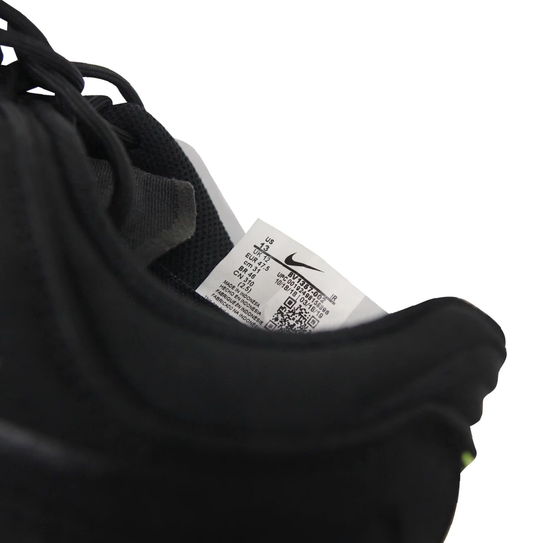 Nike Nike Tail Wind 4 Sp Sneaker Mens 13 Black Grey Wolf Ripstop Premium Nike Tailwind Size US 13 / EU 46 - 5 Thumbnail
