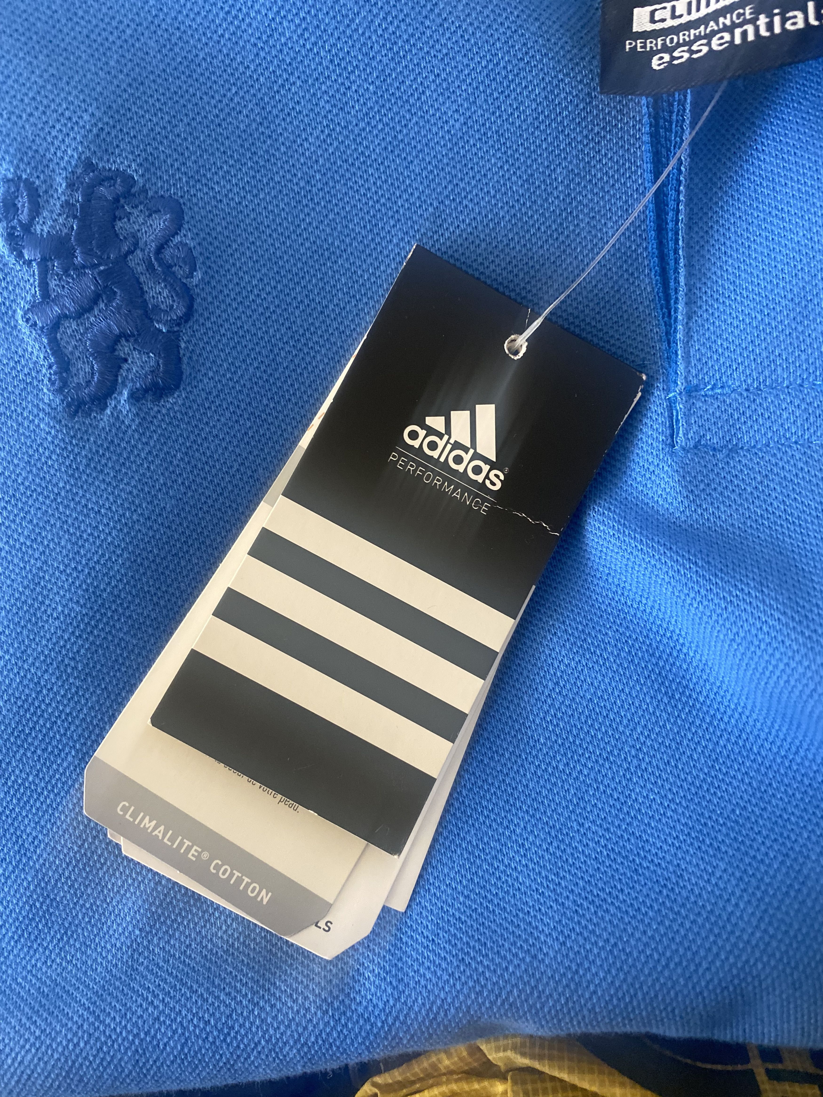 Adidas Polo NEW with tag CHELSEA F.C. 2010 - Adidas - L - UNIQUE Size US L / EU 52-54 / 3 - 3 Thumbnail