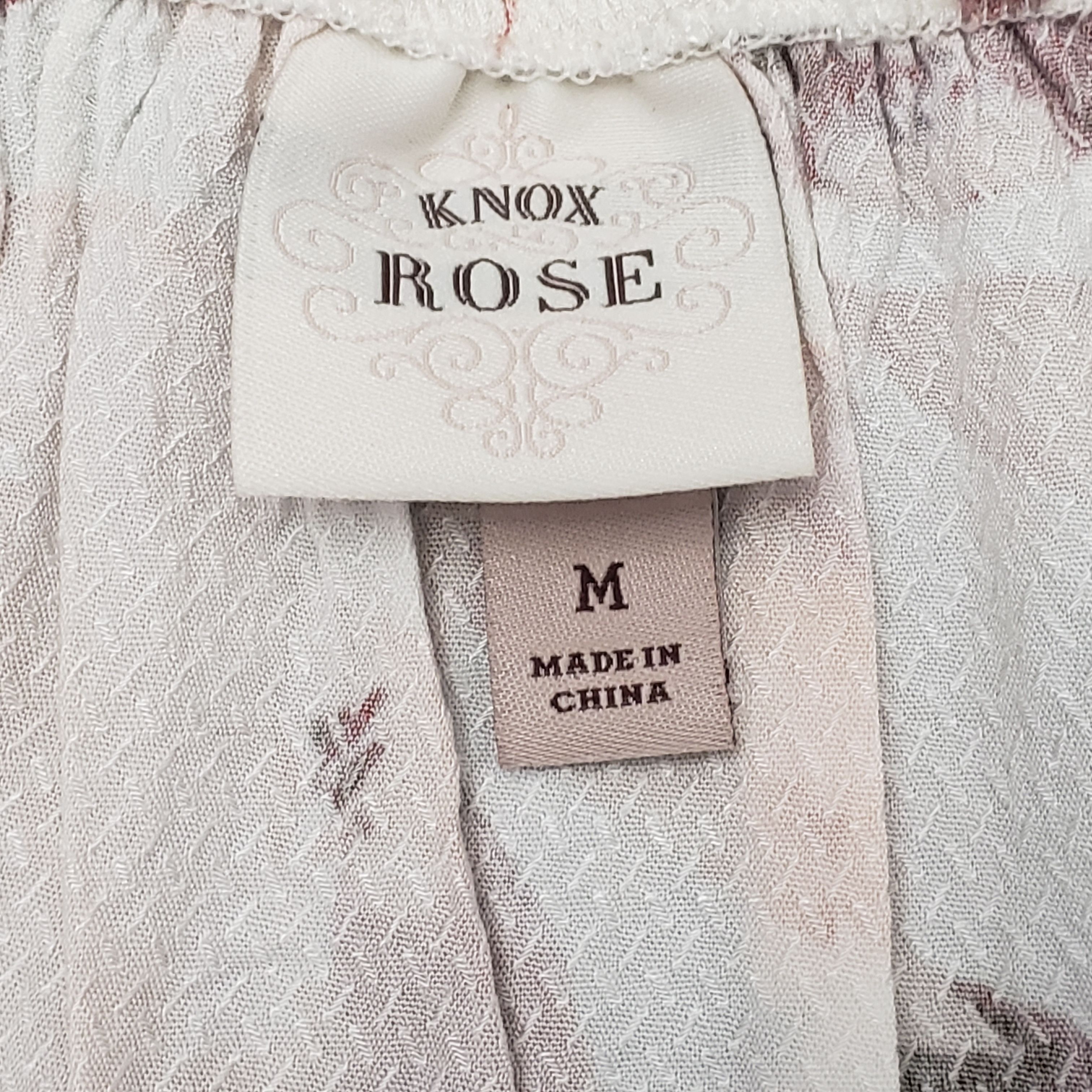 Other Knox Rose Off-Shoulder Floral Short Sleeve Blouse M Size M / US 6-8 / IT 42-44 - 3 Thumbnail
