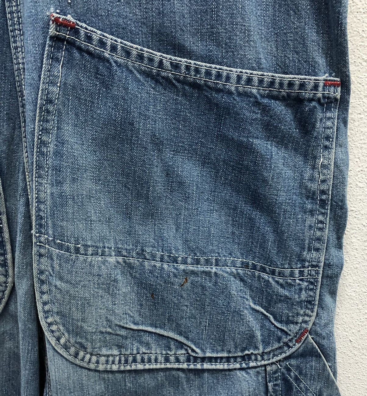 Big Mac Vintage Union Made Big Mac Square Bak Overalls Size US 31 - 13 Thumbnail